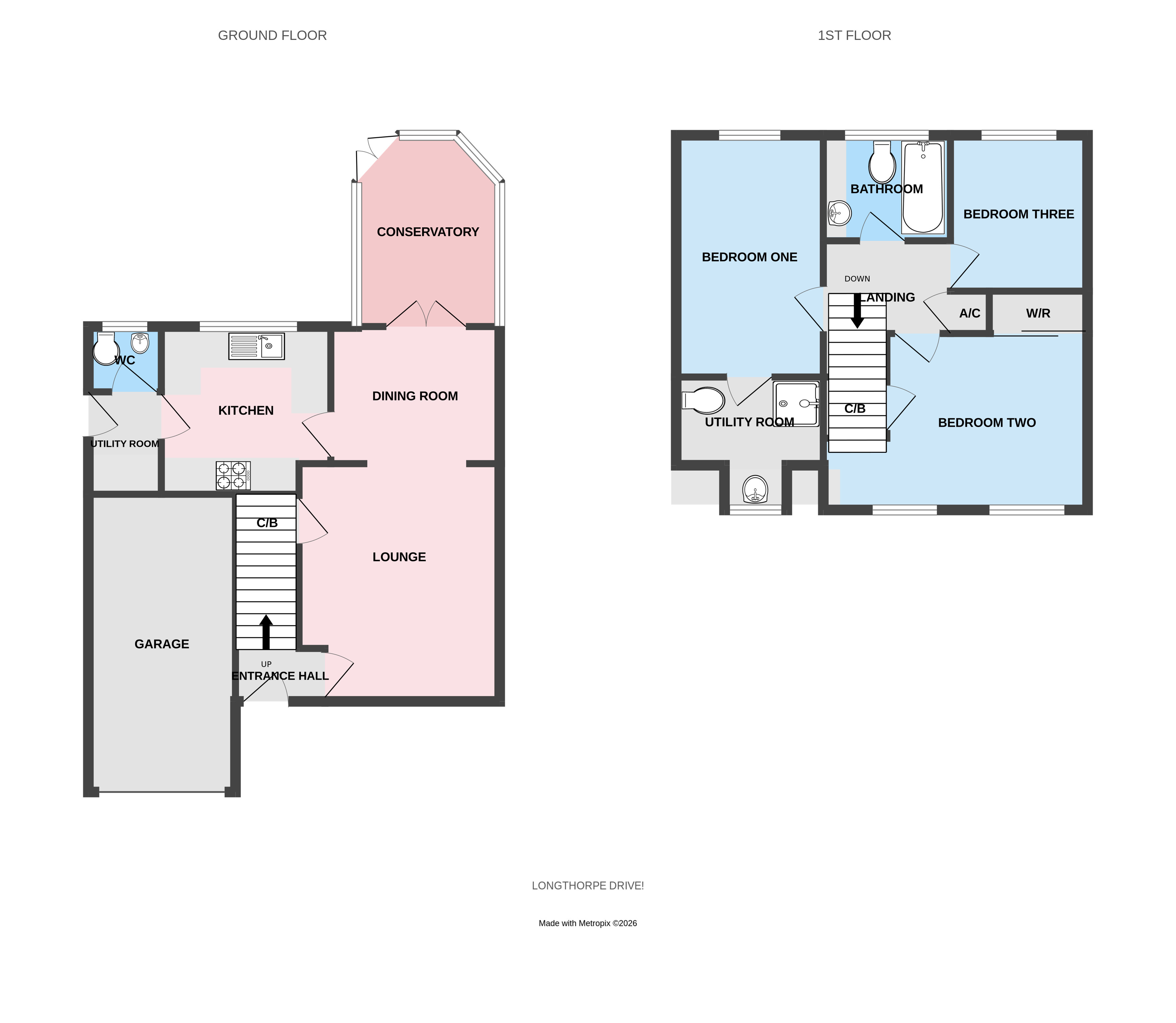 Longthorpe Drive, Telford floorplan