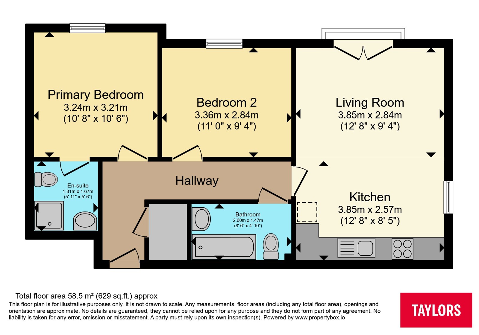 105, Wyncliffe Gardens, Cardiff floorplan