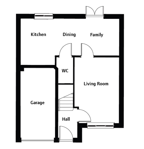3 Bedrooms Detached house for sale in 
