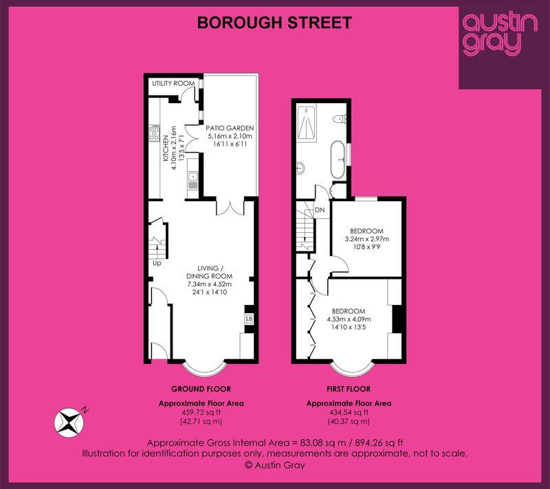 22, Borough Street, Brighton floorplan