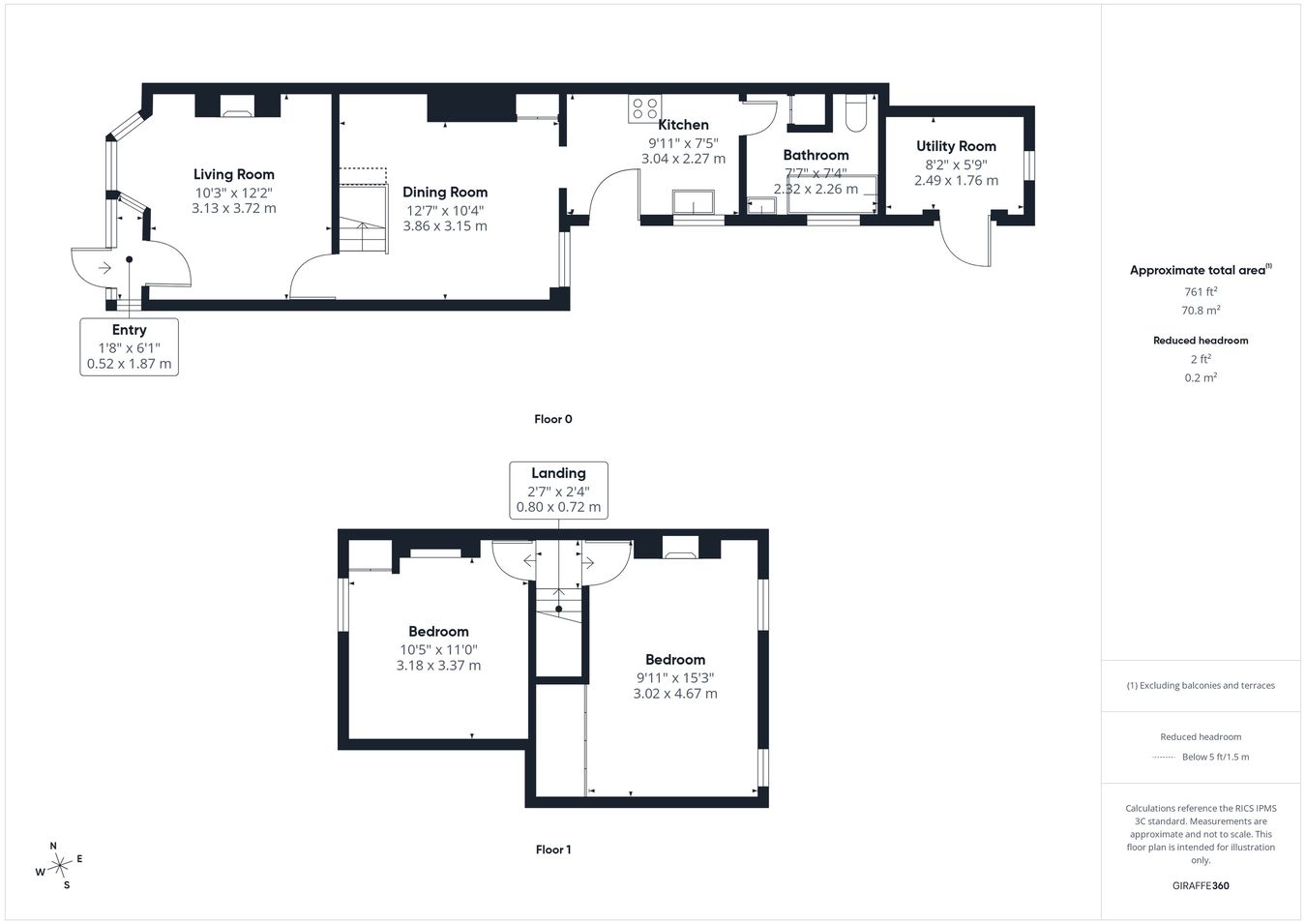 34, Highbury Road, Hitchin floorplan