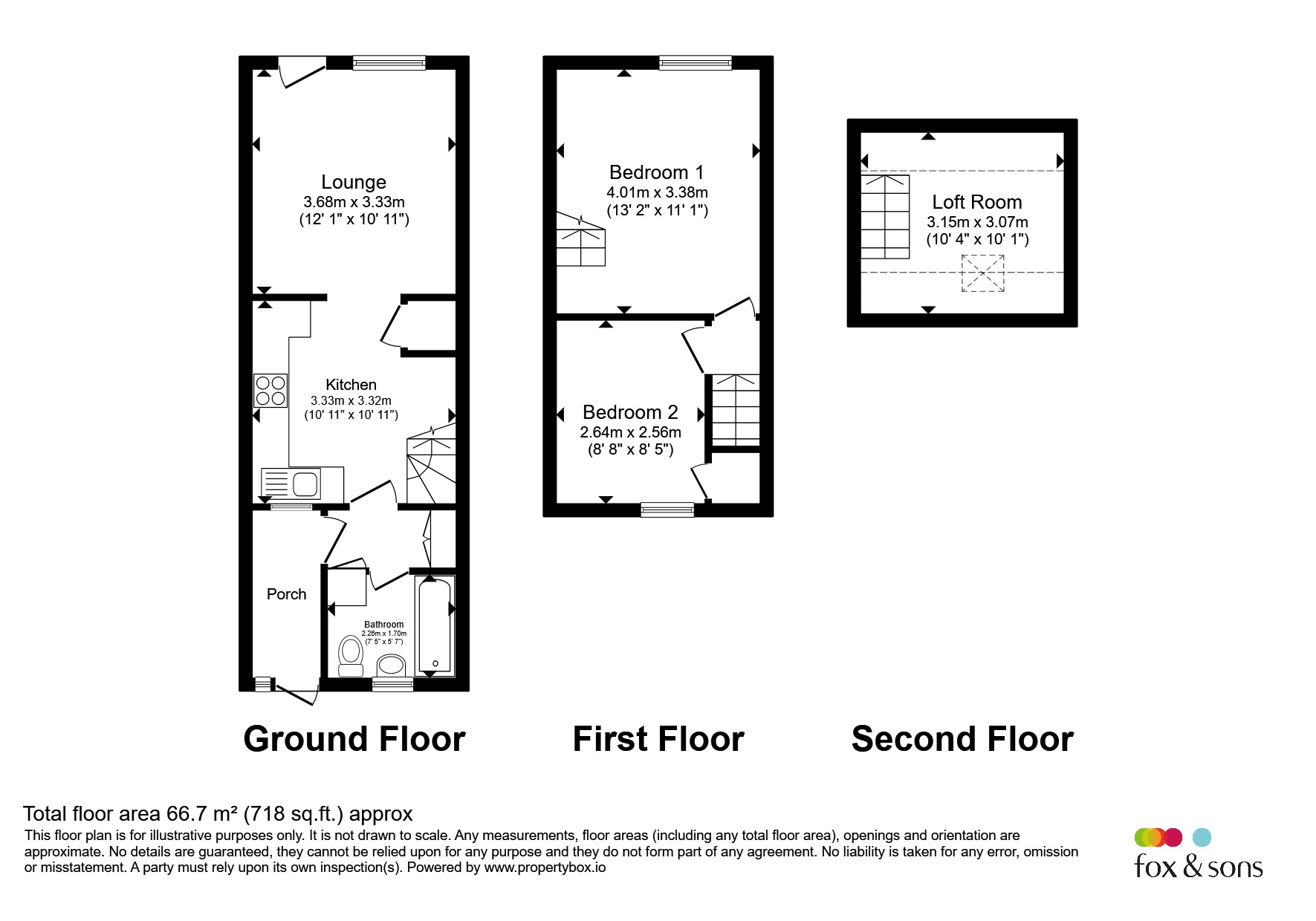 7, Prospect Row, Crewkerne floorplan