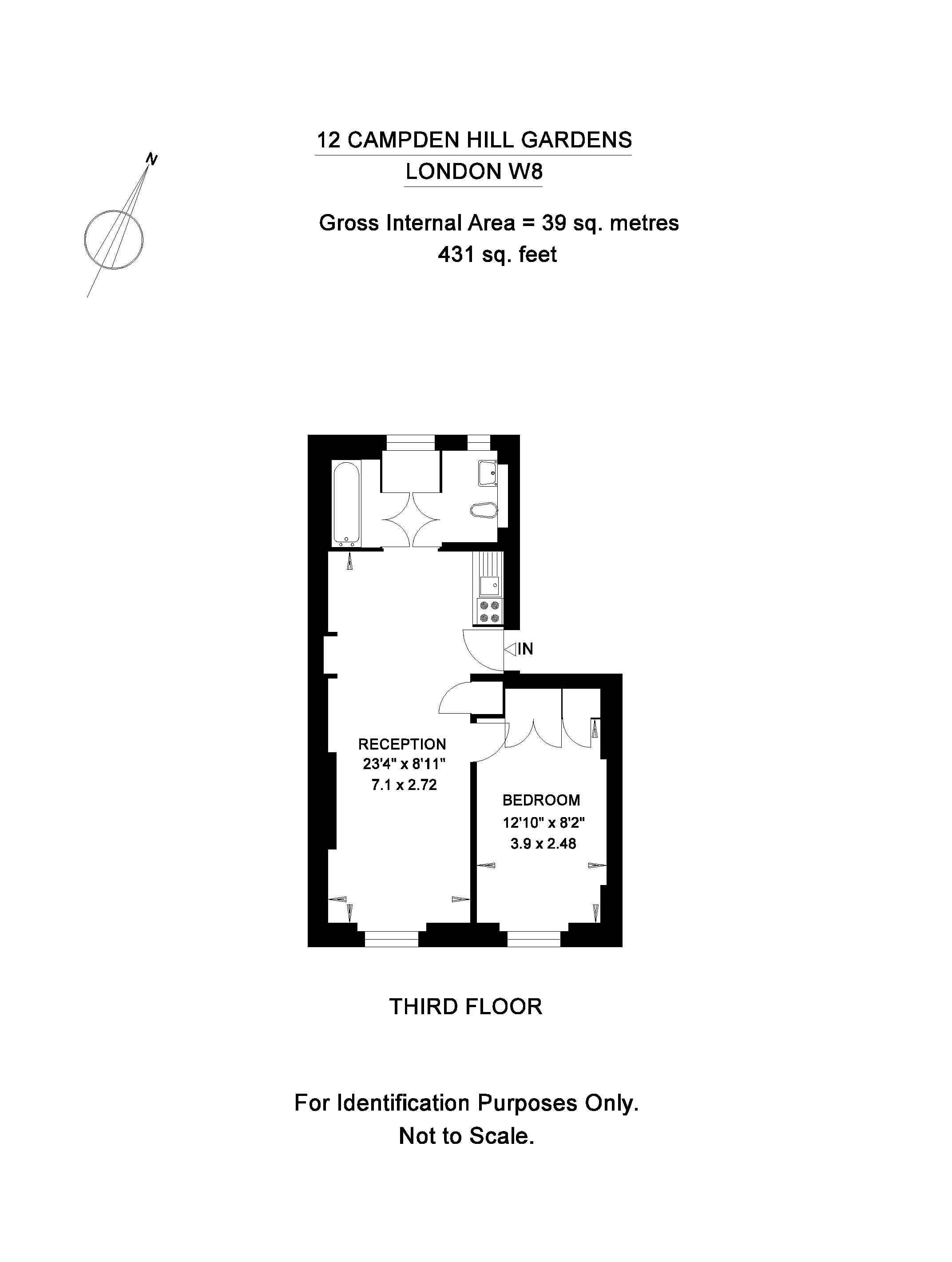 12, Campden Hill Gardens, London floorplan