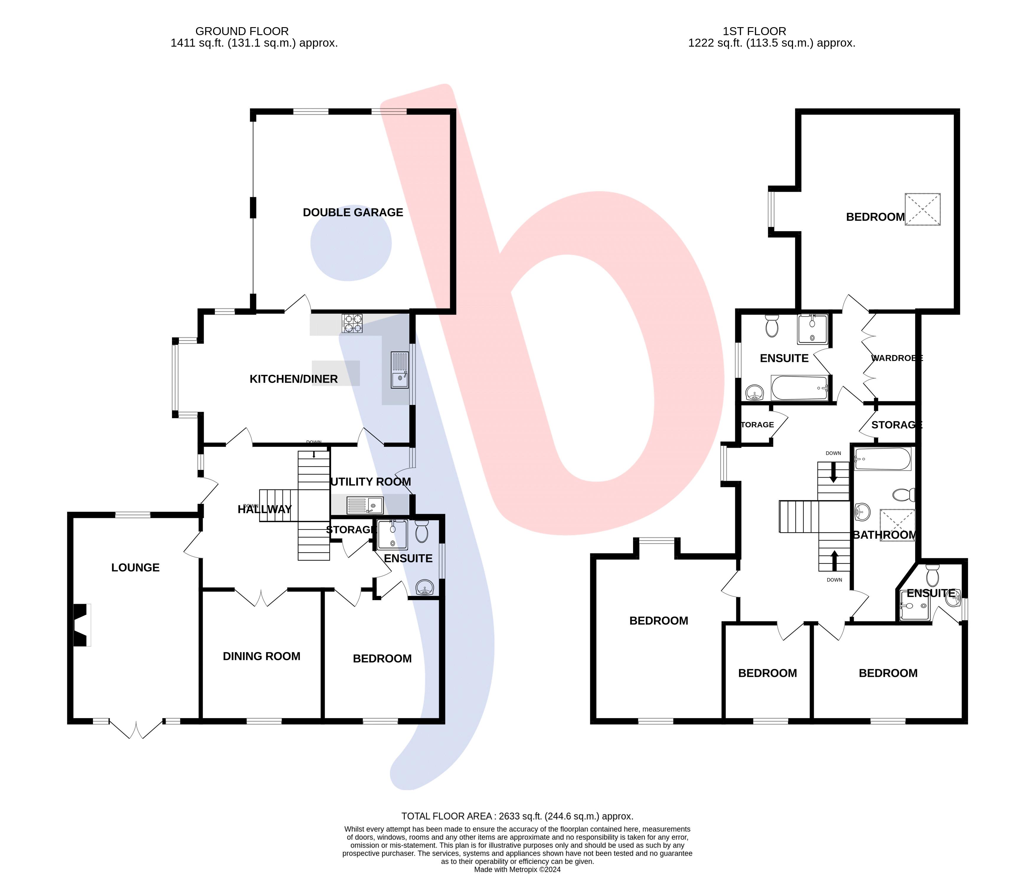 Ash Lodge, 4 The Oaks, Newark floorplan