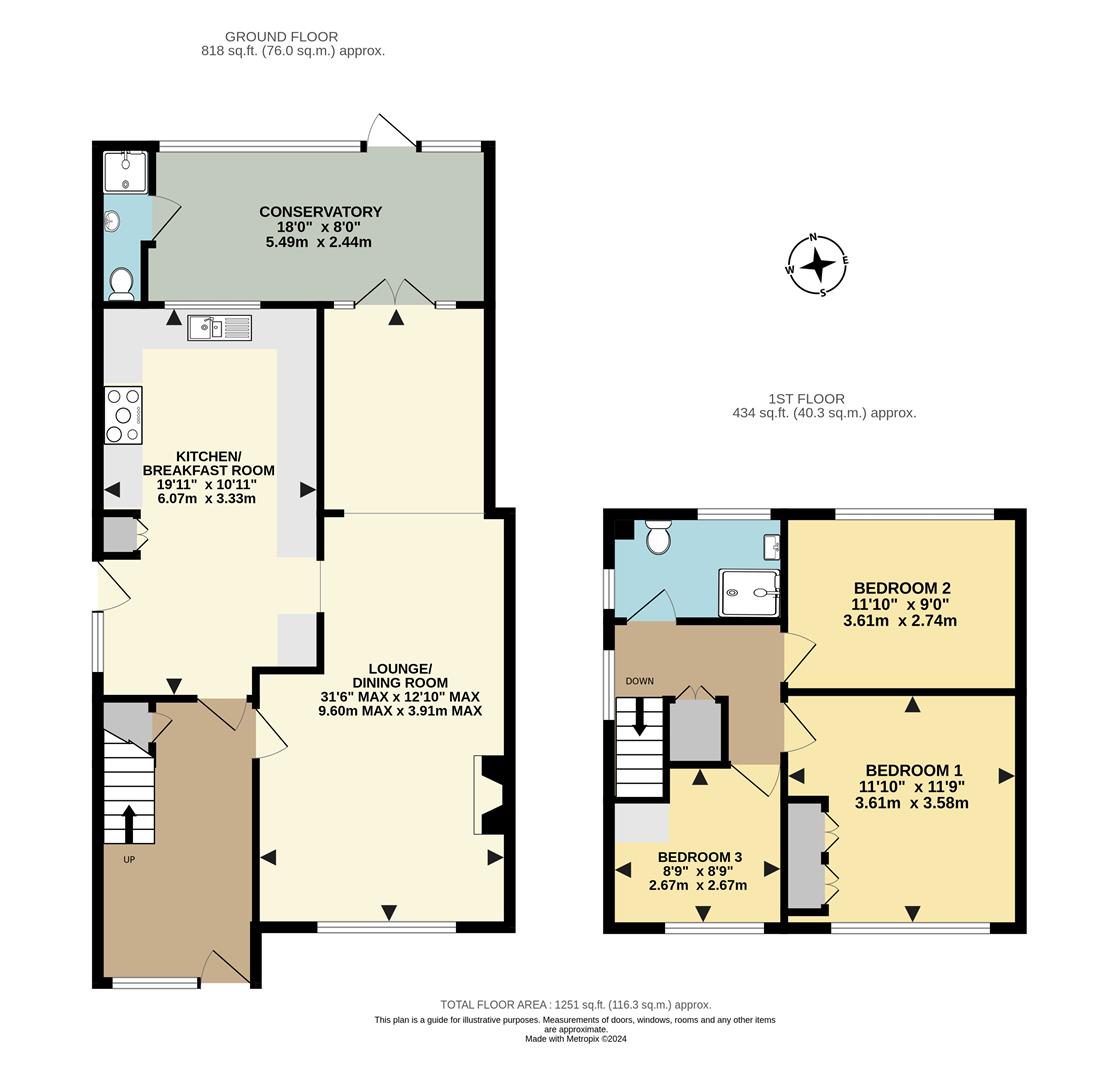 Highgate Road, Woodley, Reading RG5, 3 bedroom semidetached house for