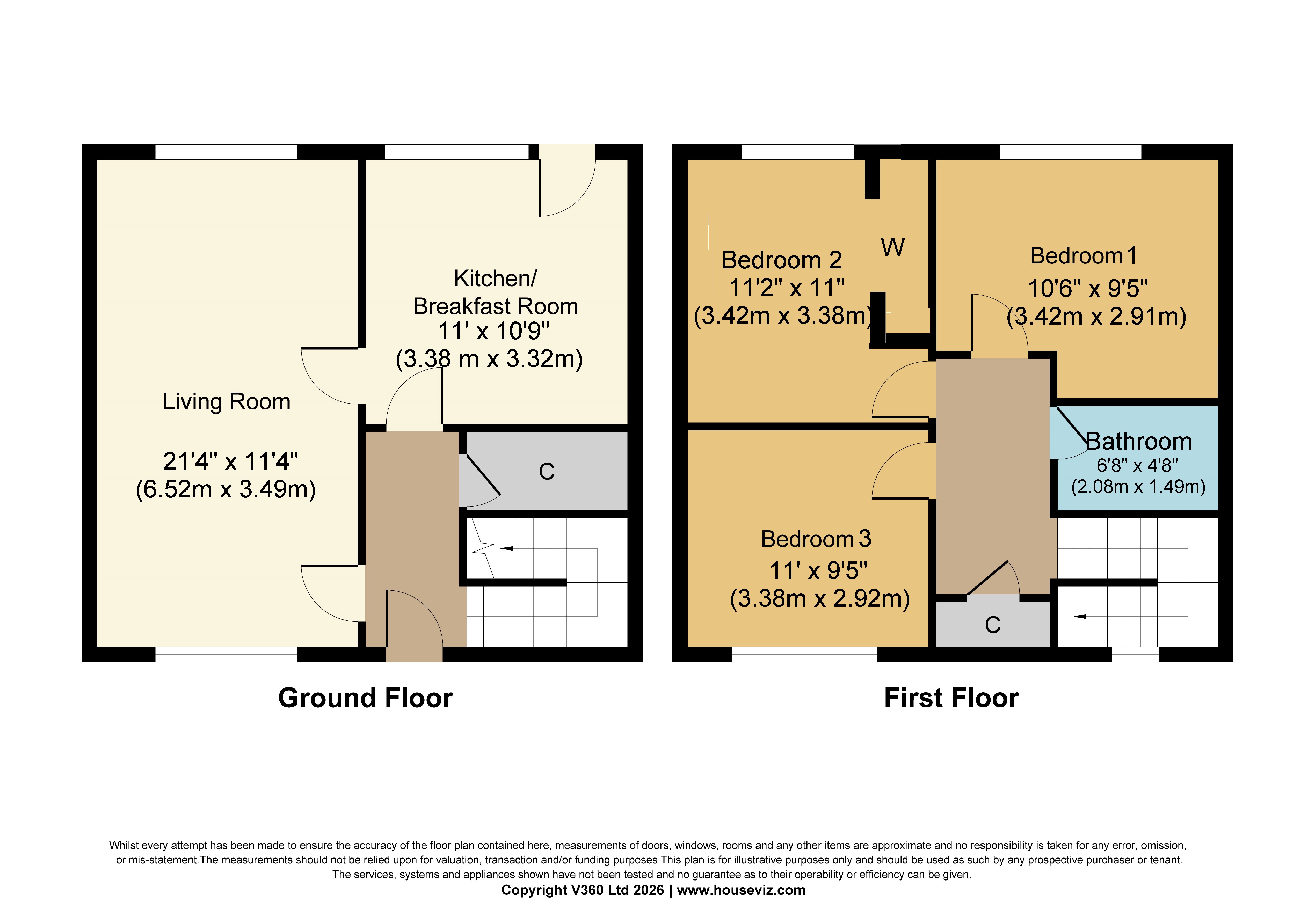 43, Dawson Place, Bo'ness floorplan