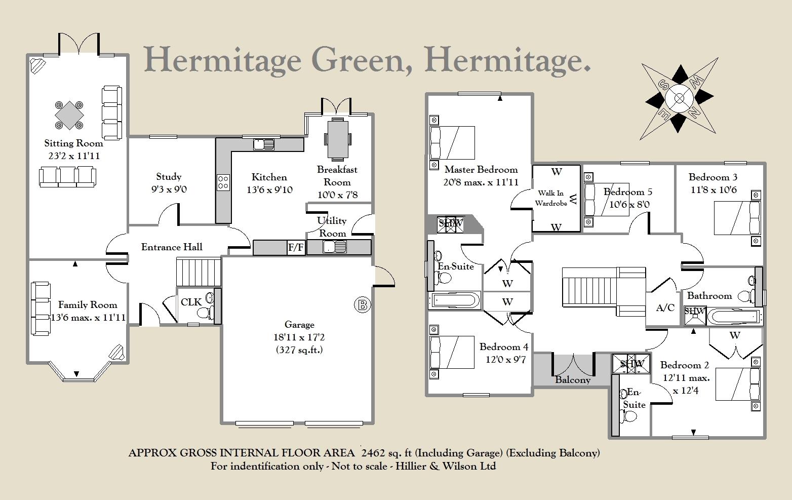 5 Bedrooms Detached house for sale in Hermitage Green, Hermitage, Thatcham RG18