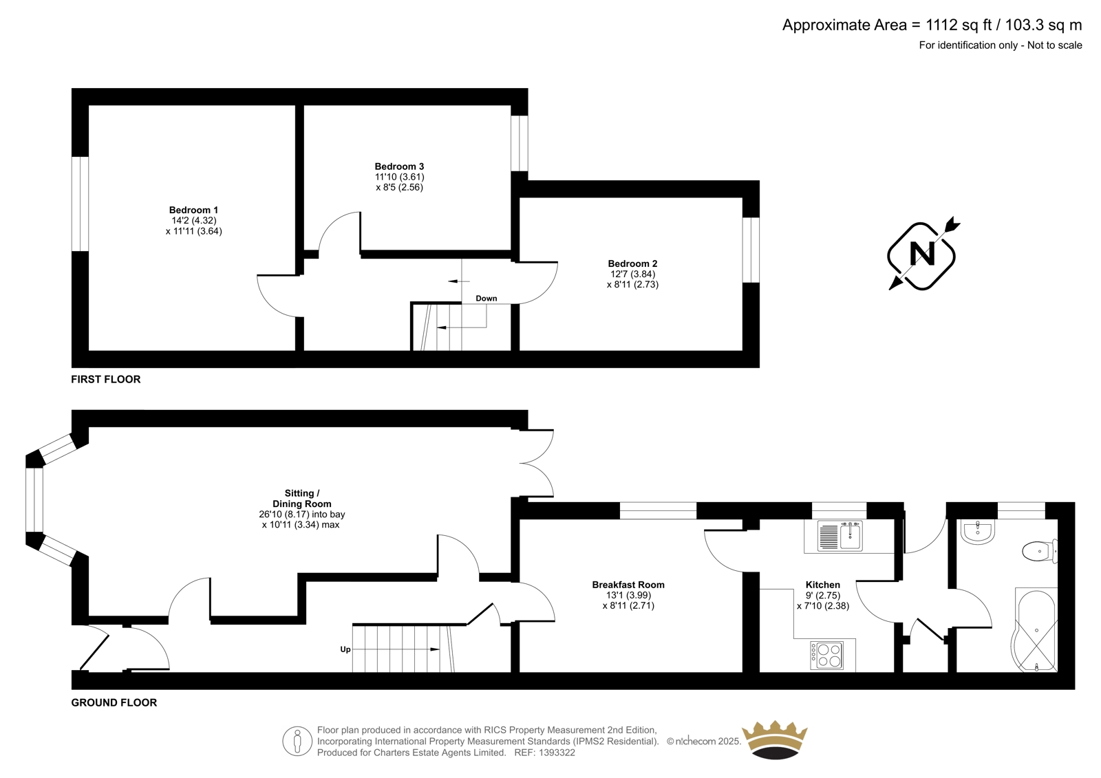 55, Elmhurst Road, Hampshire floorplan