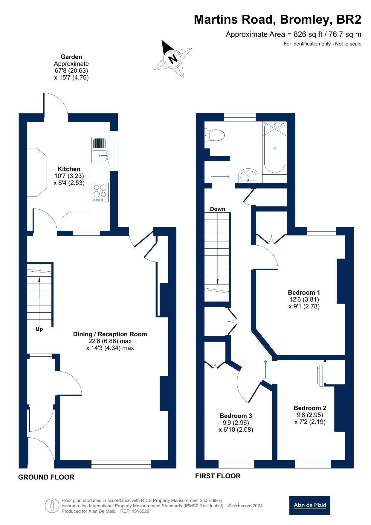 Martins Road, Bromley floorplan