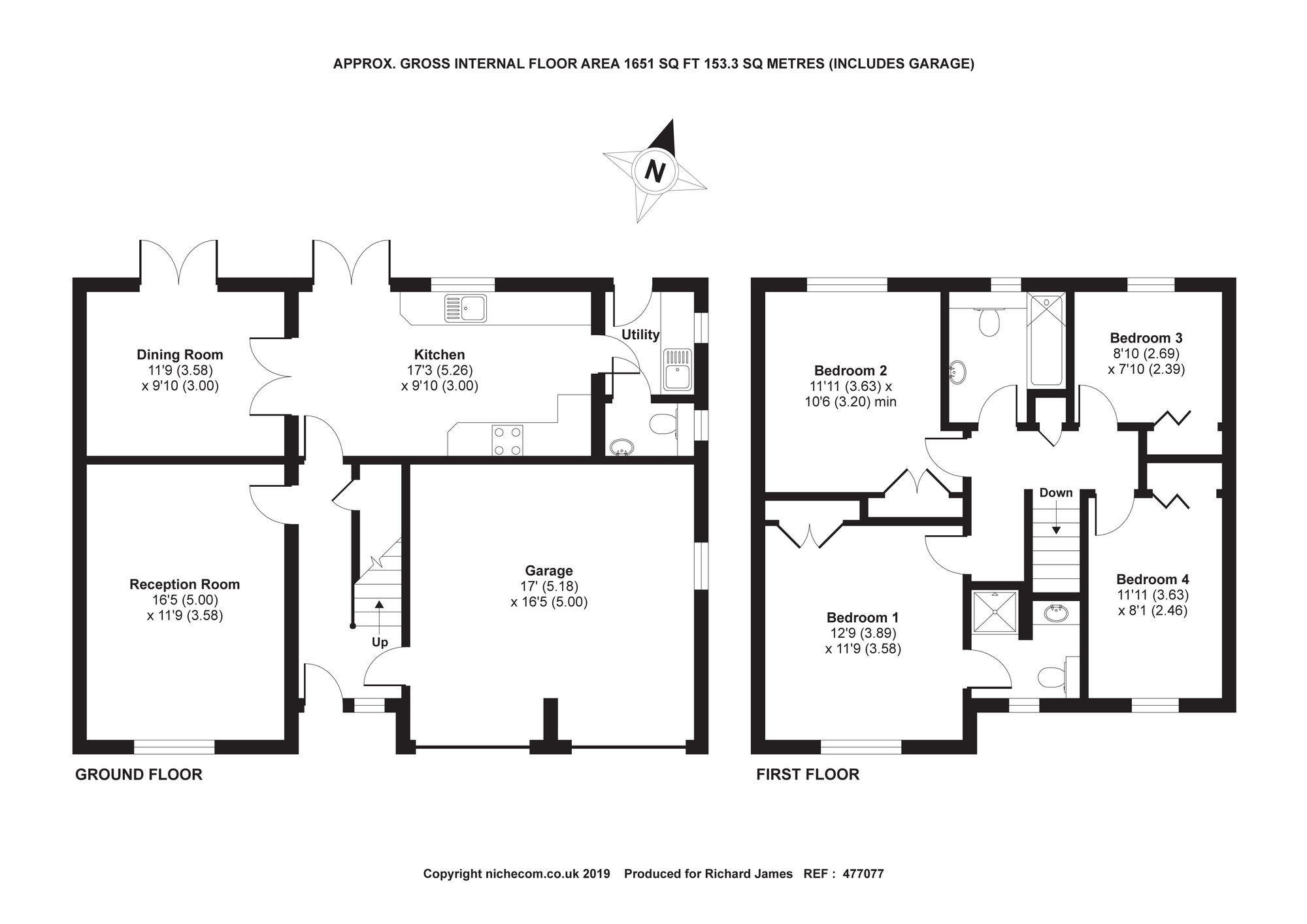 4 Bedrooms Detached house for sale in Wanshot Close, Wroughton, Wiltshire SN4