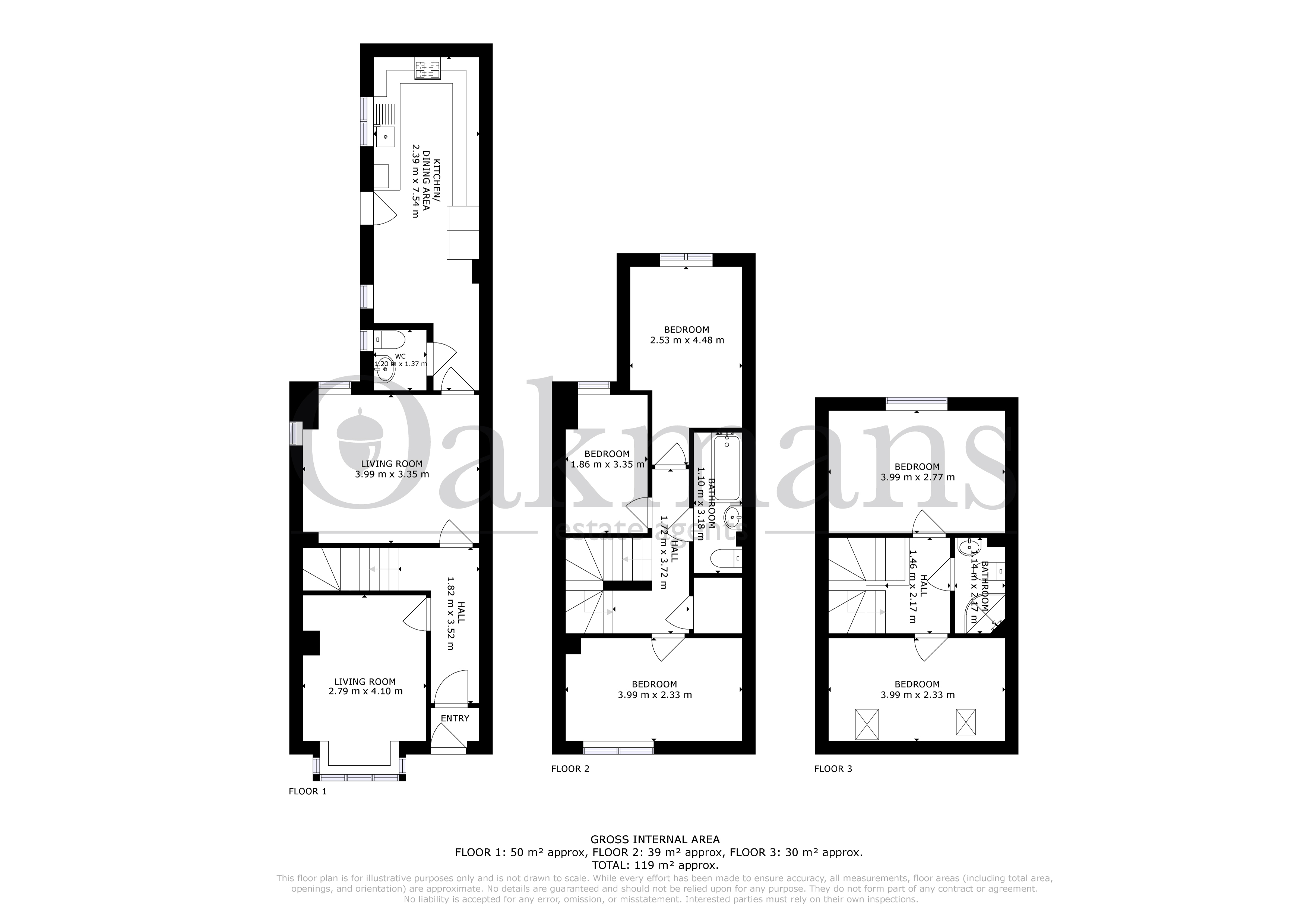 80, Station Road, Birmingham floorplan
