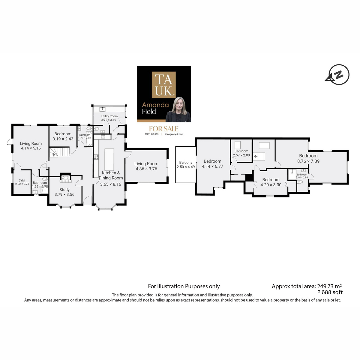 Chester House, Usk Road, Caerleon floorplan