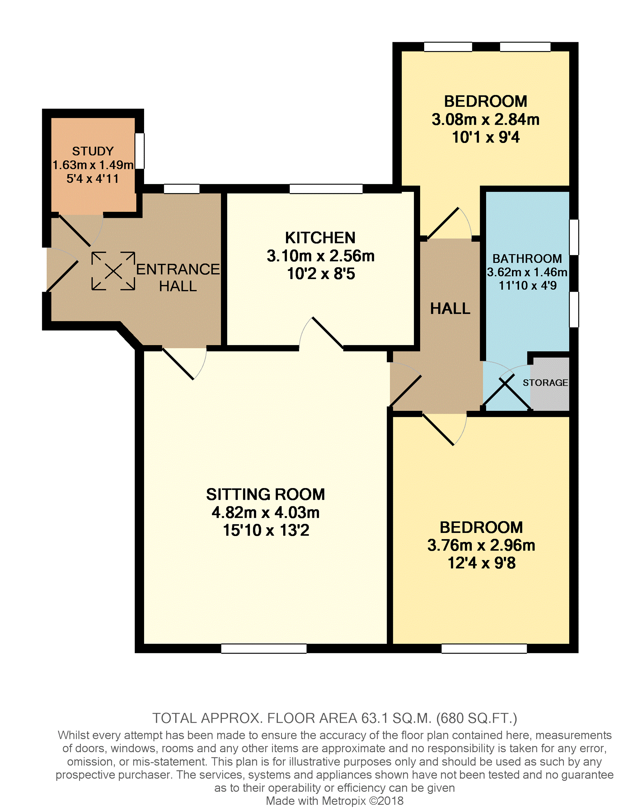 2 Bedrooms Flat for sale in 5 Charlotte Mews, Swindon SN1