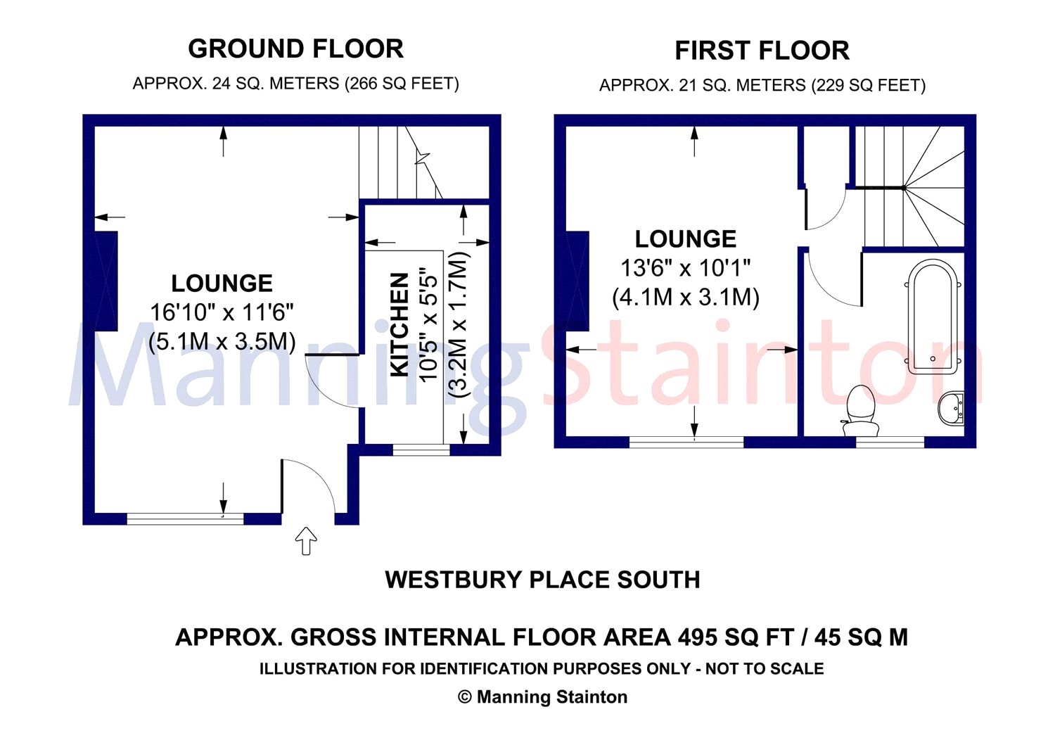 1 Bedrooms Terraced house to rent in Westbury Place South, Hunslet, Leeds LS10