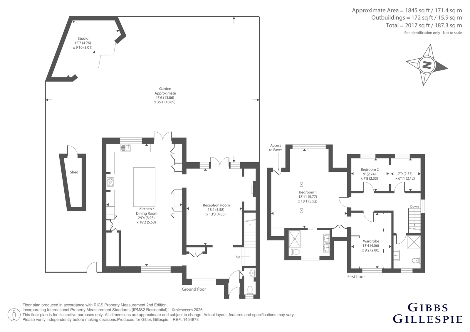 13, The Hawthorns, Rickmansworth floorplan