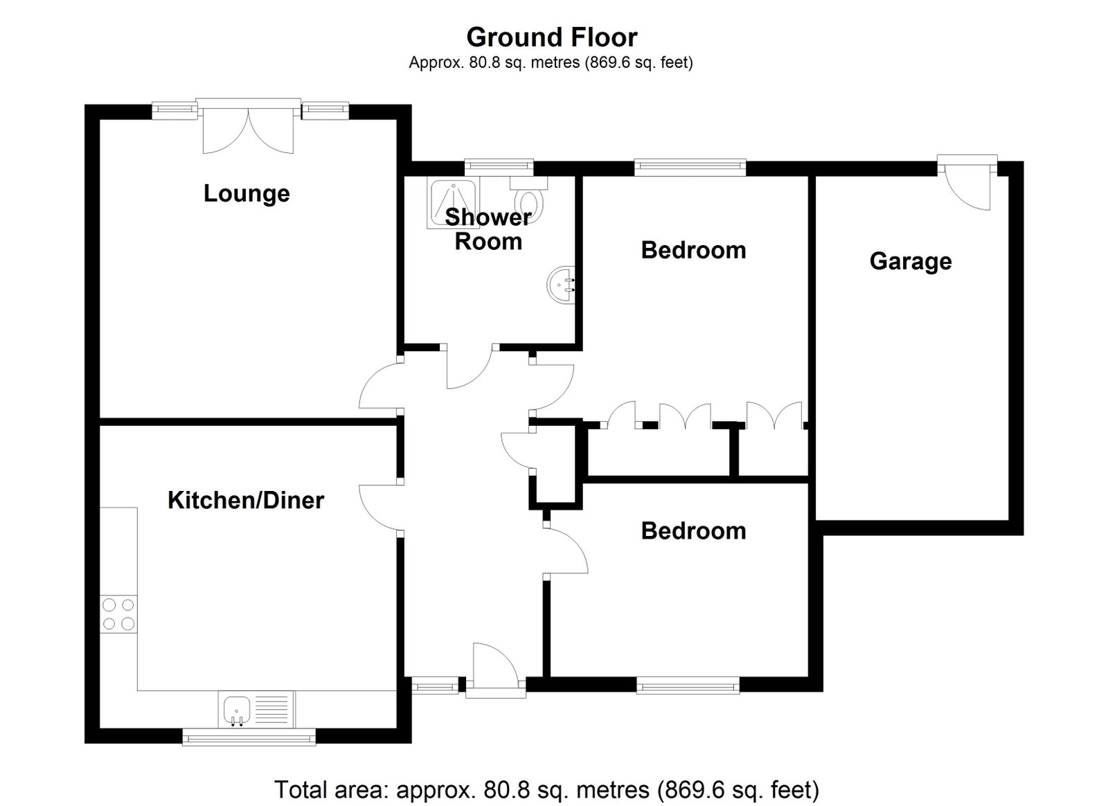 5, The Robins, Birmingham floorplan
