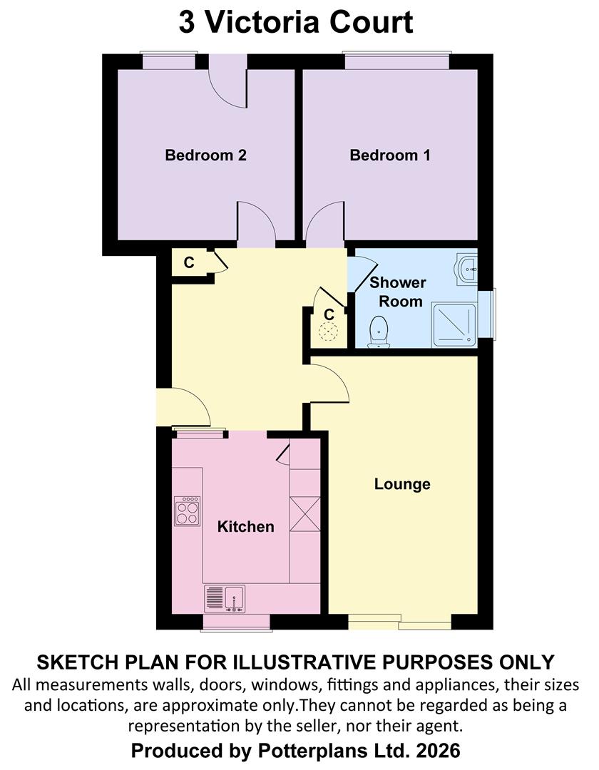 3, Victoria Court, Freshwater Bay floorplan