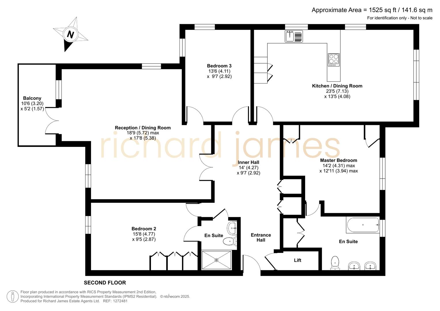4 Hadfield House, St. Vincents Lane, London floorplan