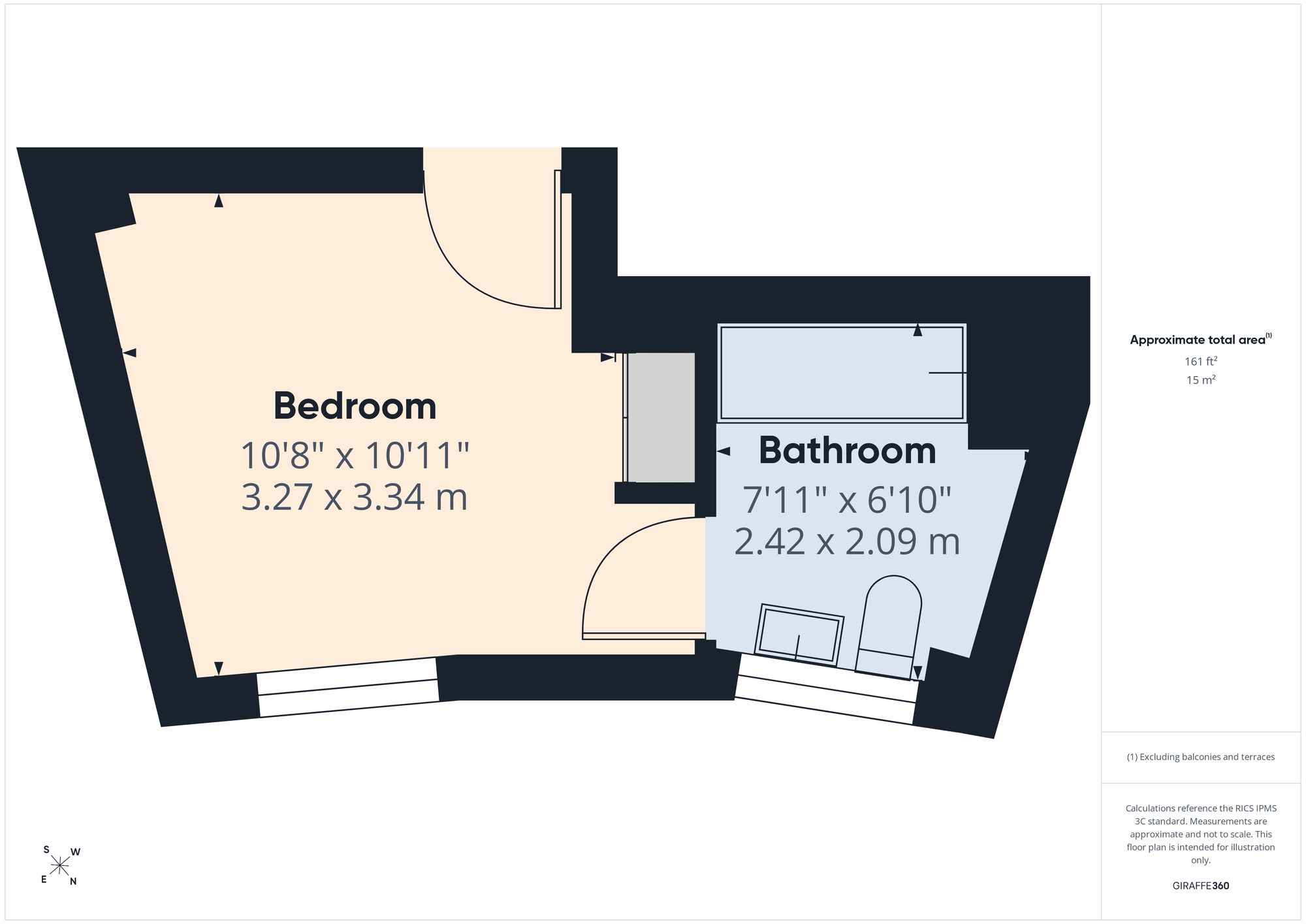 Room 3, 1, Brookbank Close, Cheltenham floorplan