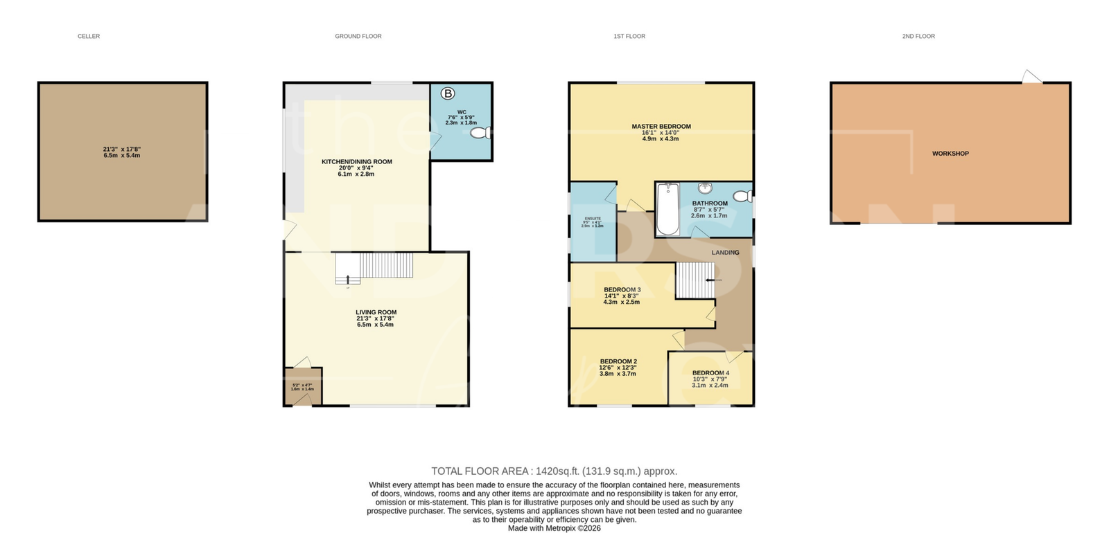 Heol Tawe, Swansea floorplan