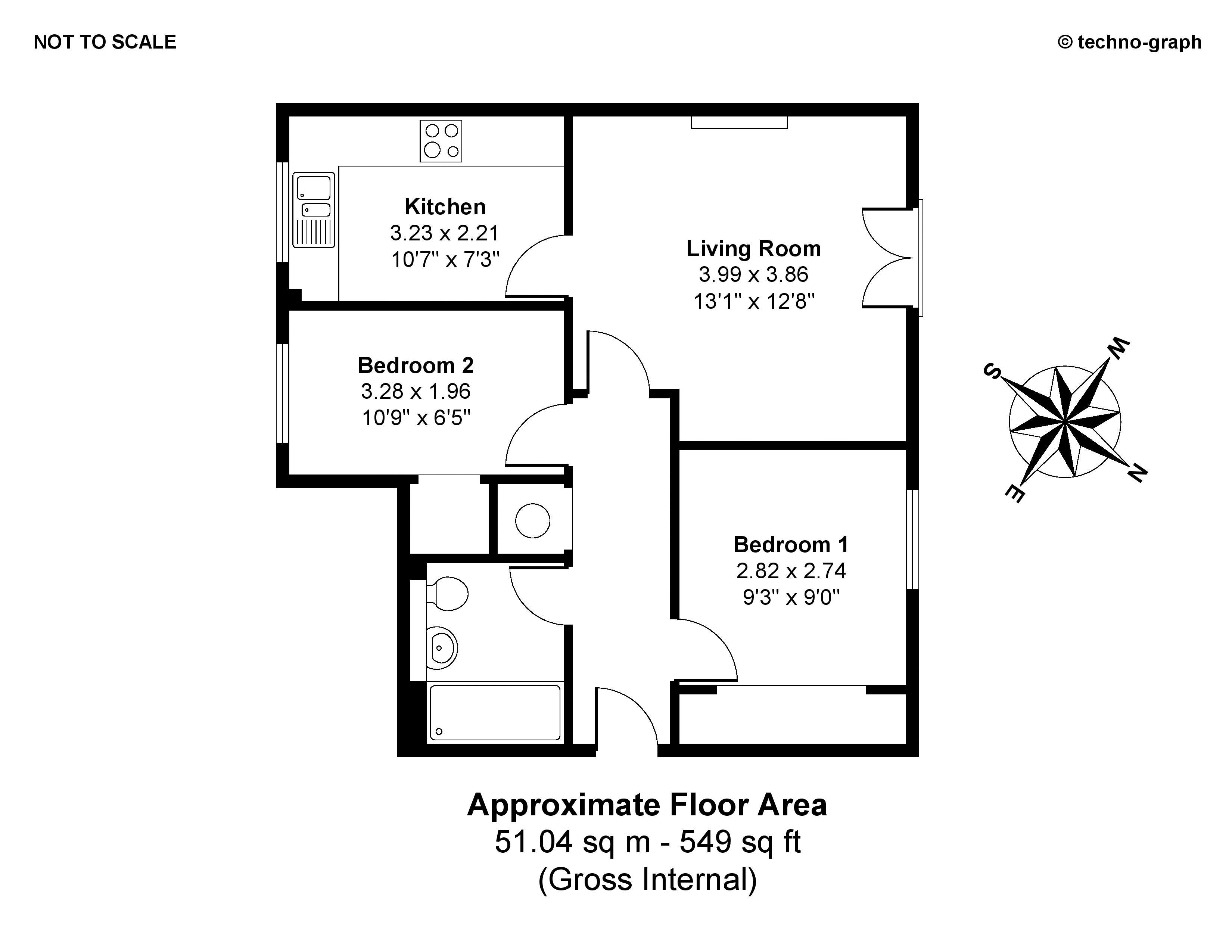 2 Bedrooms Flat for sale in Dean Street, Marlow SL7