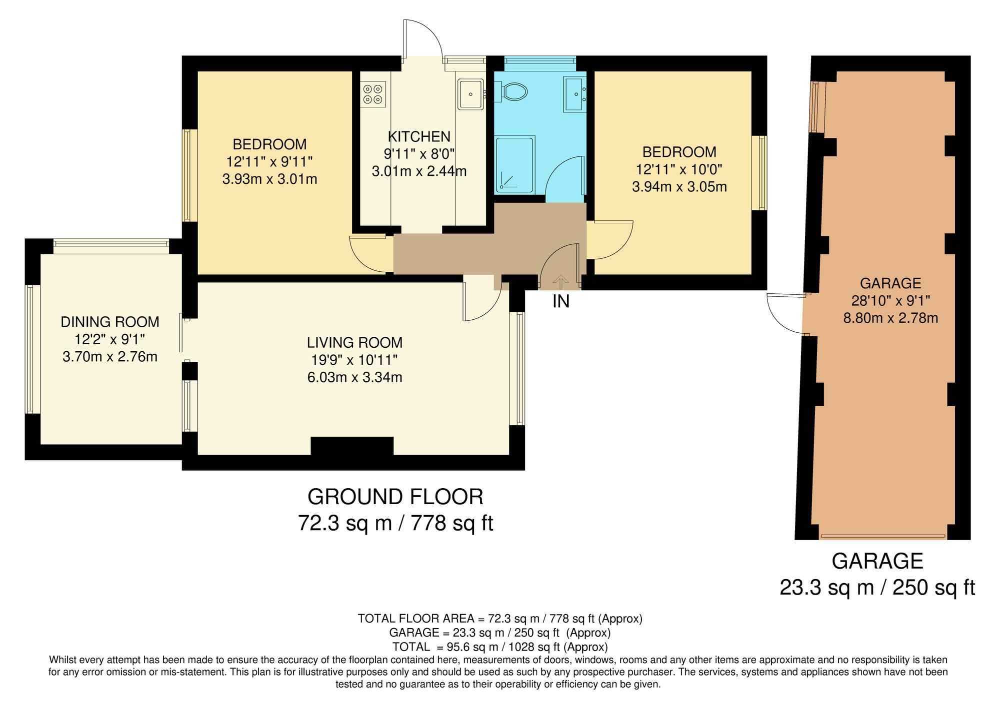 214 Croham Valley Road, South Croydon floorplan