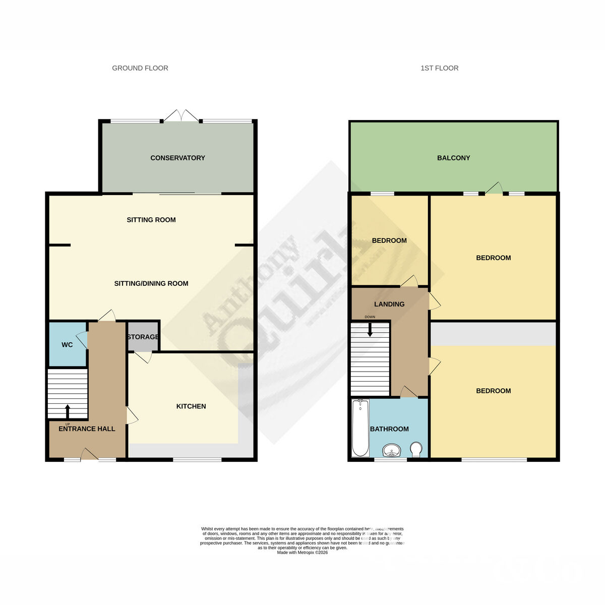 3, Caversham Park Avenue, Rayleigh floorplan
