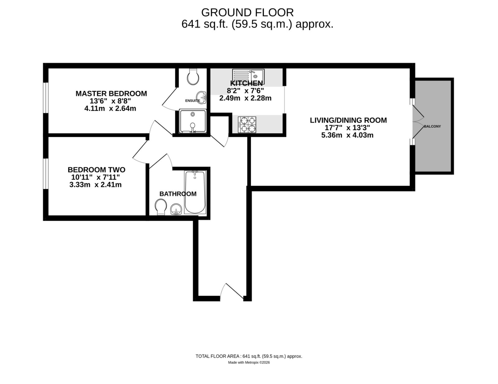154, Kelvin Gate, Bracknell floorplan