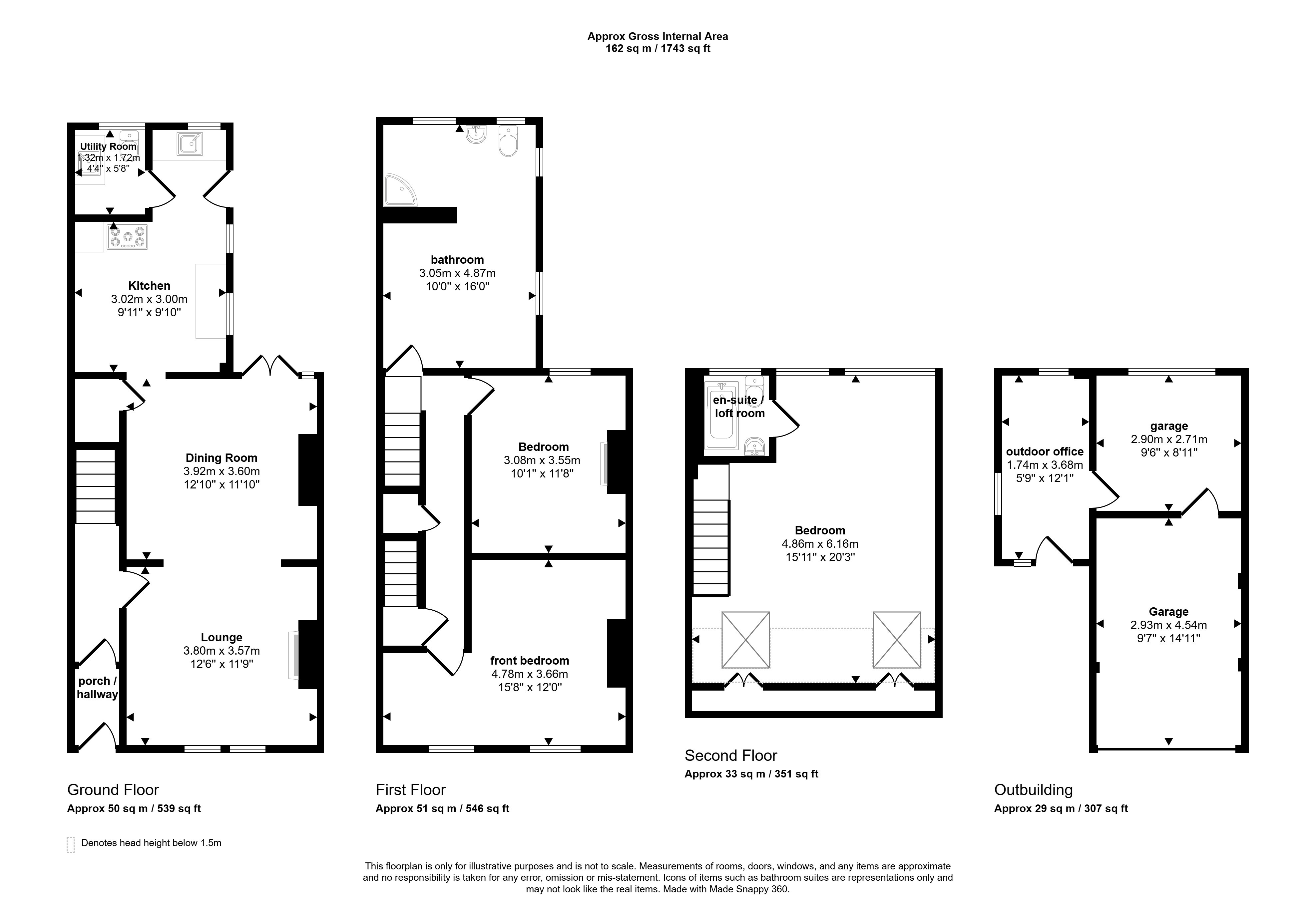 53, Brighton Road, Coulsdon floorplan