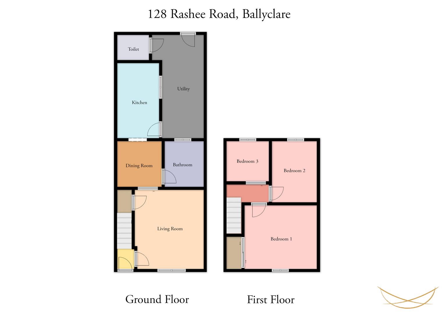 128, Rashee Road, Ballyclare floorplan
