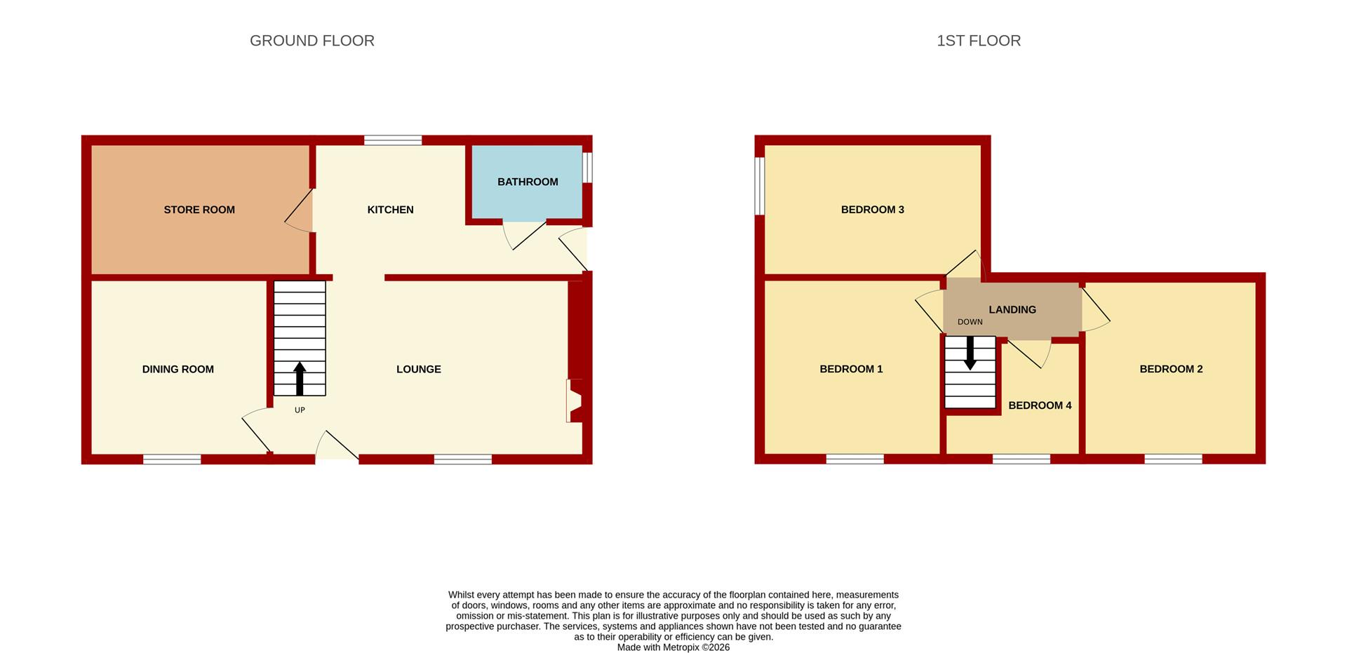Cypress Villa, Drybrook Road, Drybrook floorplan