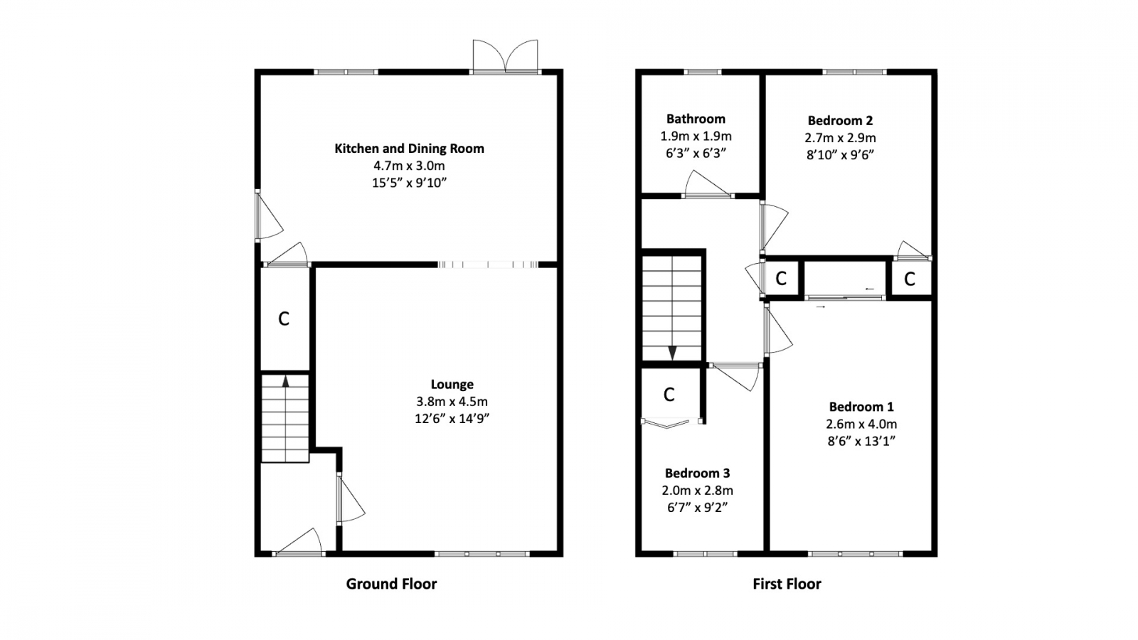 1 Camellia Drive, Wishaw floorplan
