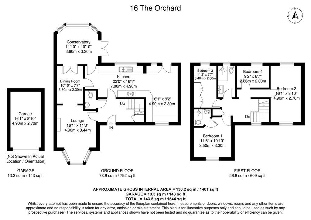 16, The Orchard, York floorplan
