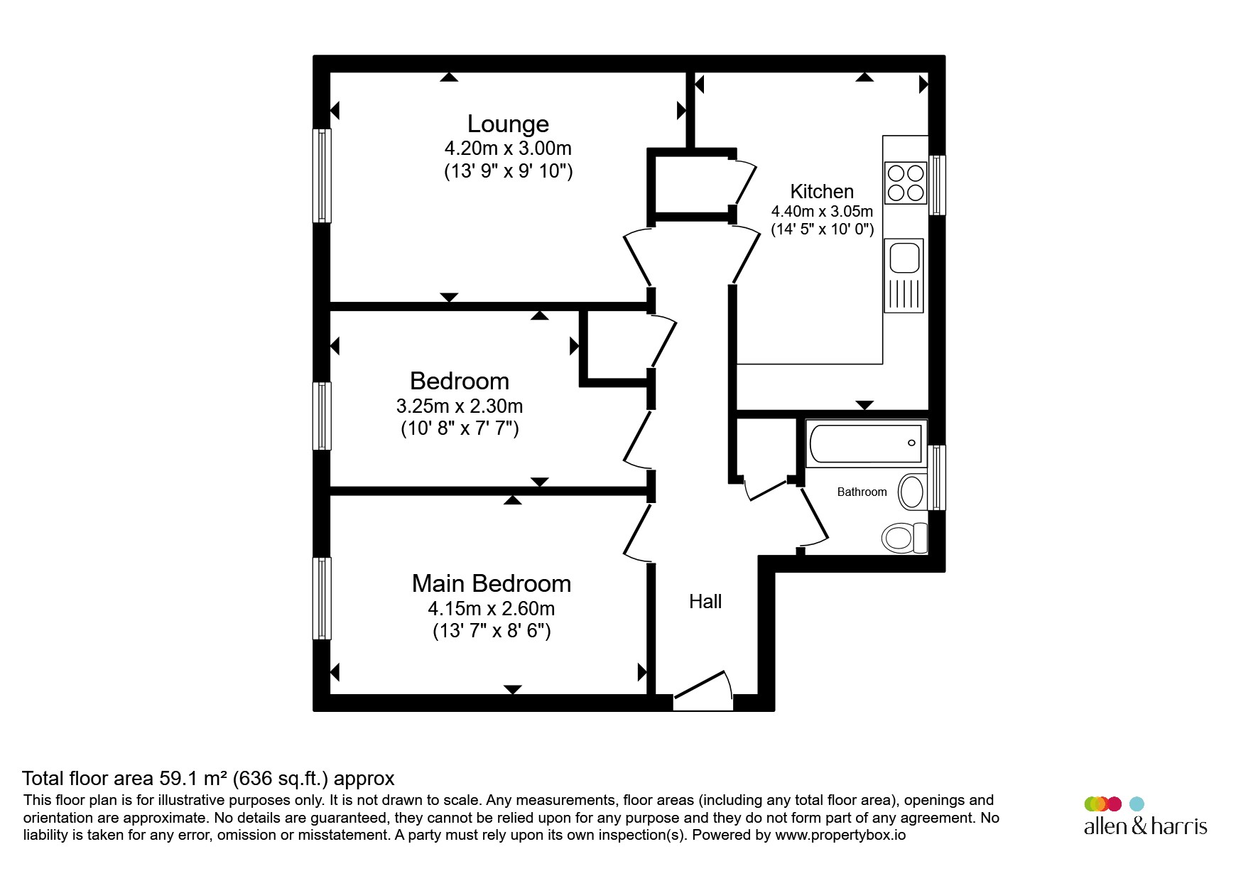 16, Dores Court, Swindon floorplan