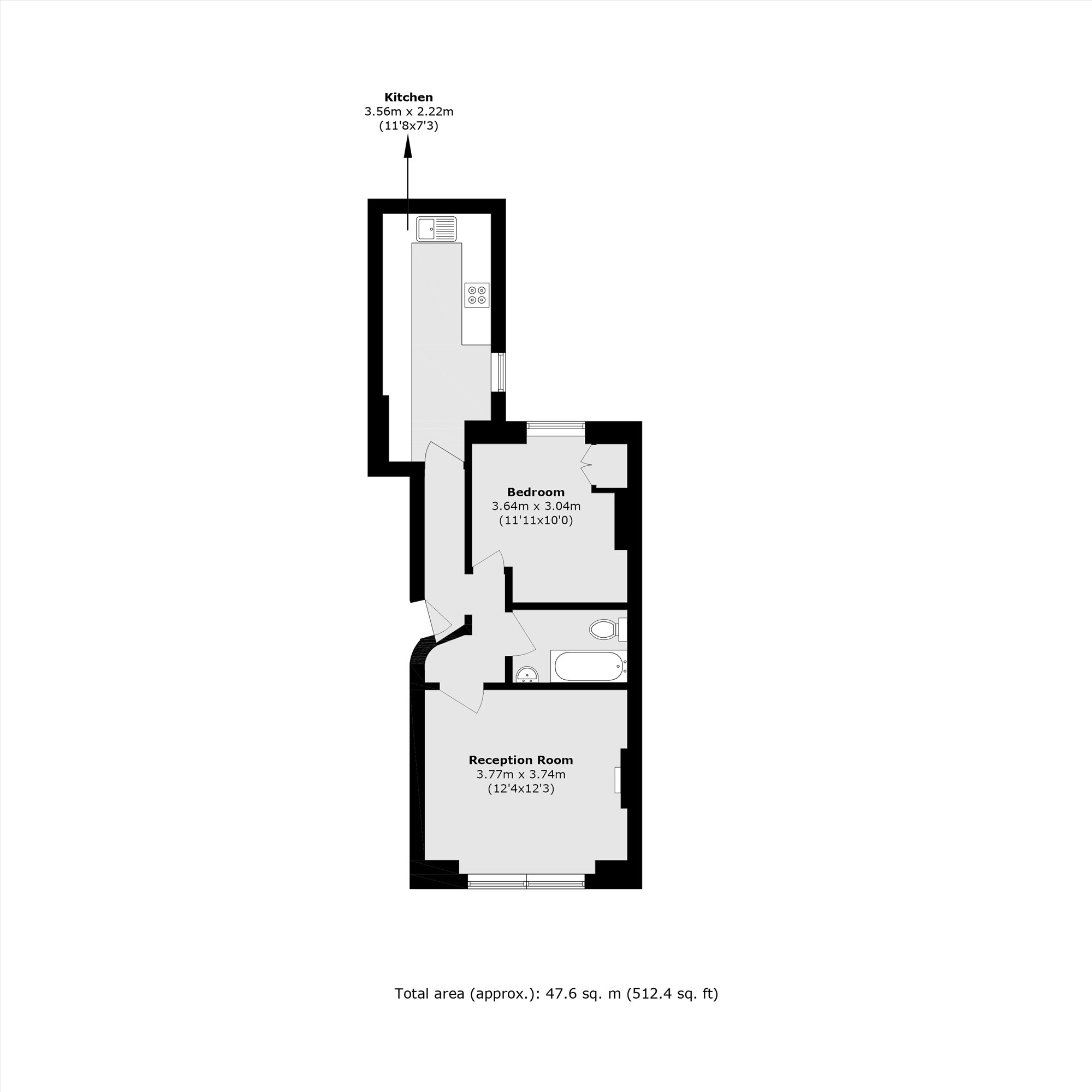 Netherwood Road, London floorplan