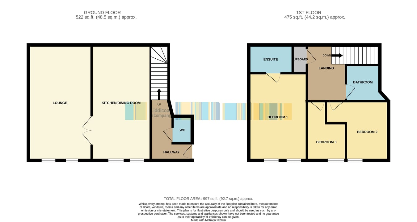 Fayens, Trevarthian Road, St Austell floorplan