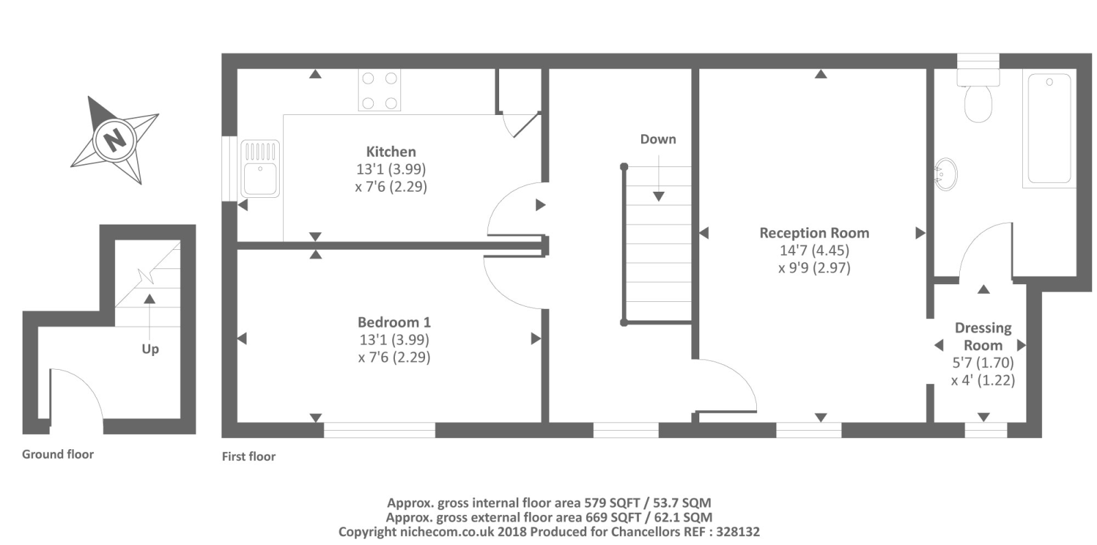 1 Bedrooms Flat to rent in High Street, Kidlington OX5