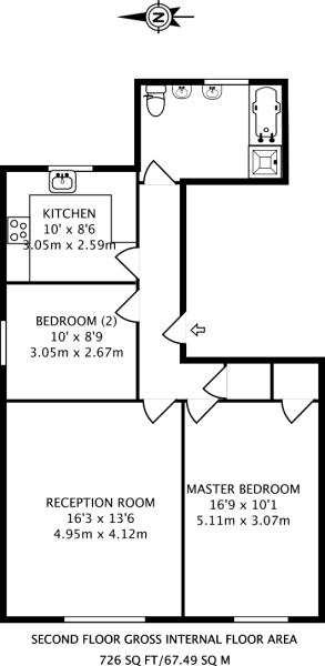 2 Bedrooms Flat to rent in Lorne Gardens, London W11