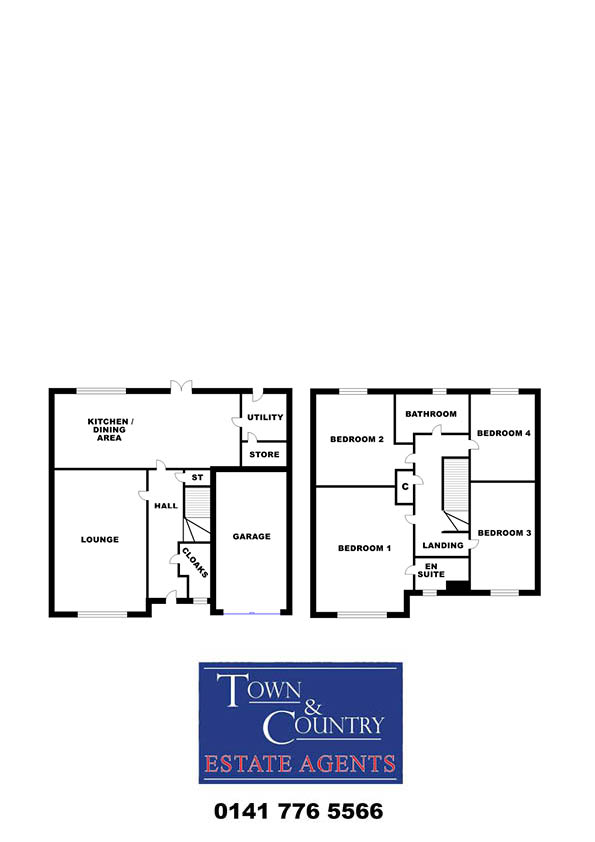 Bradgate Court, Cumbernauld, Glasgow G68, 4 bedroom property for sale