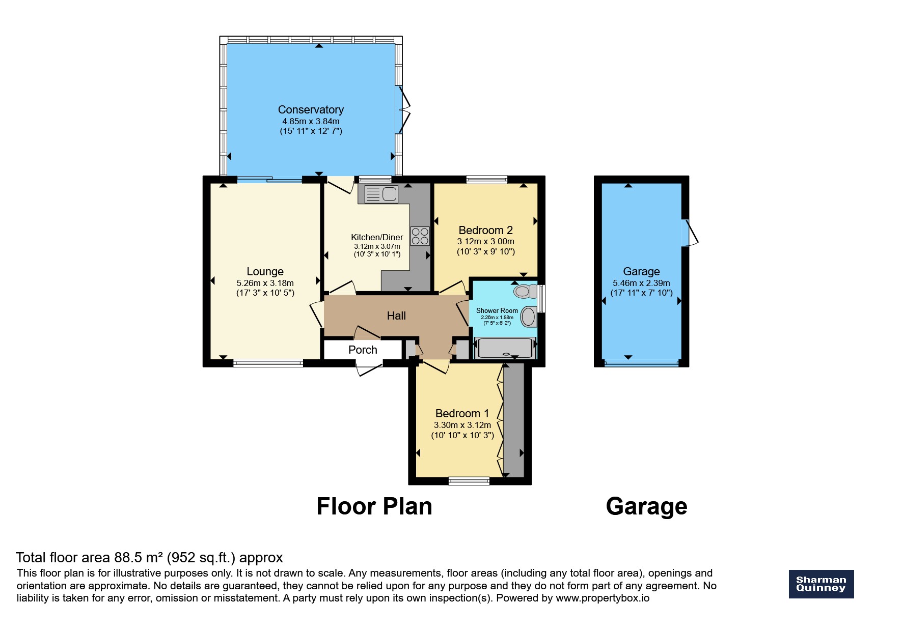 35, Crown Close, Wisbech floorplan