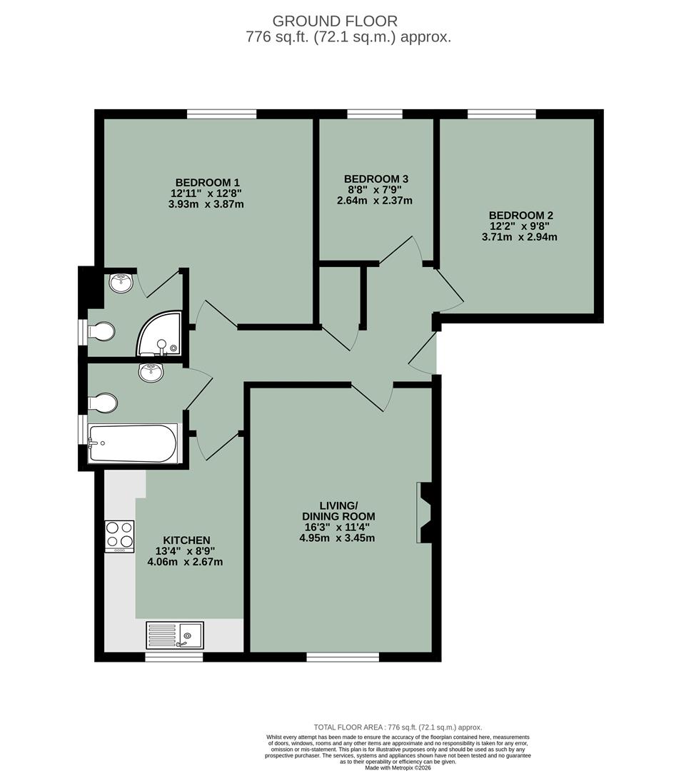 40, Walter Bigg Way, Wallingford floorplan
