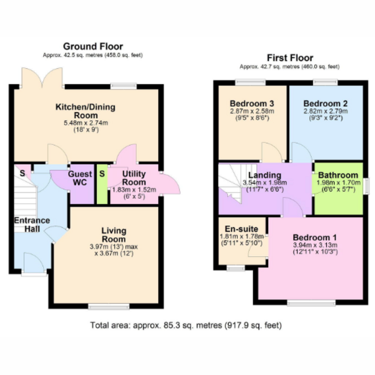26, Speight Crescent, Barton Seagrave floorplan