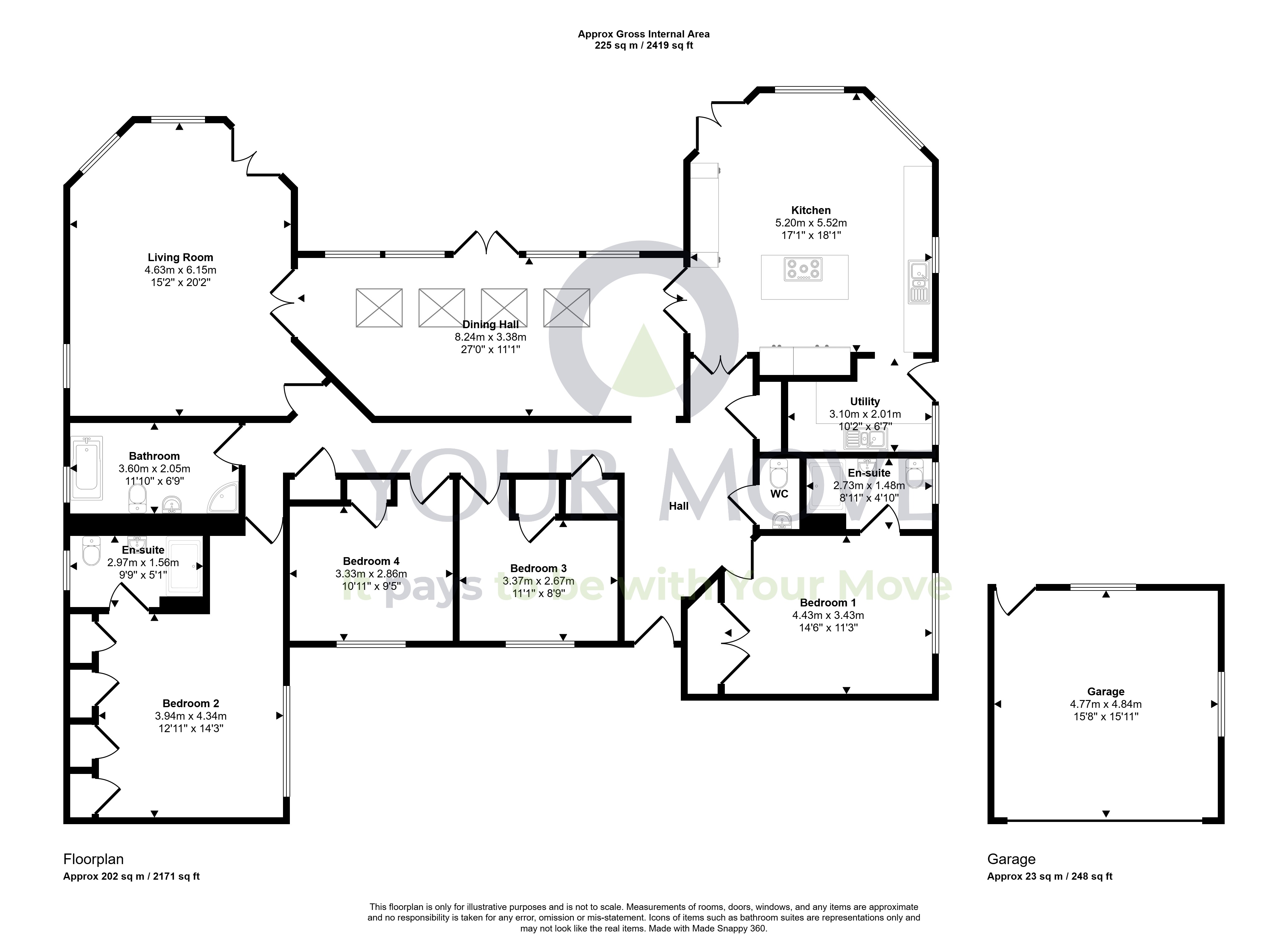 19, Meadow Bank, Moffat floorplan