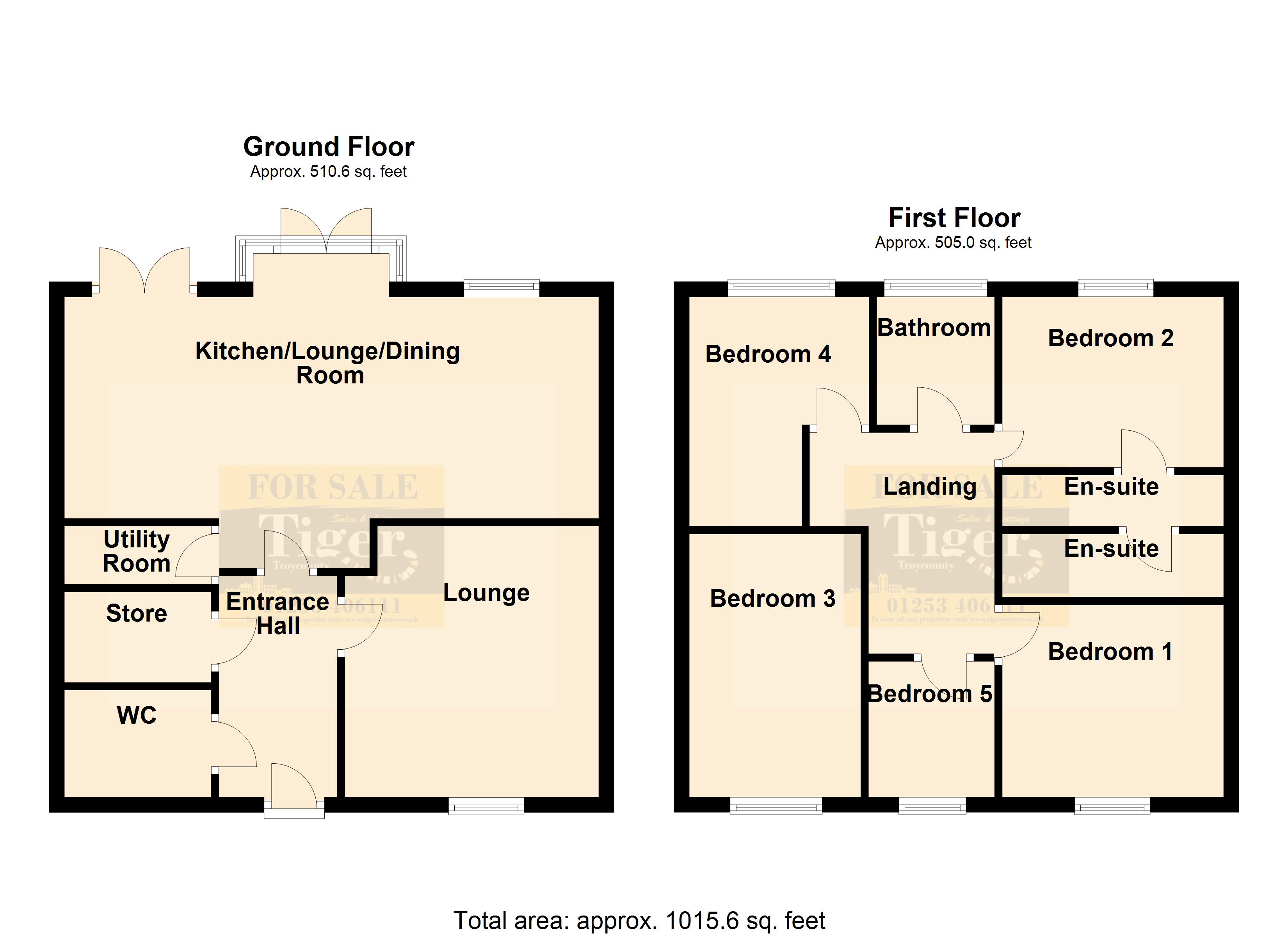 Mather Avenue, Garstang, Preston PR3, 5 bedroom detached house for sale