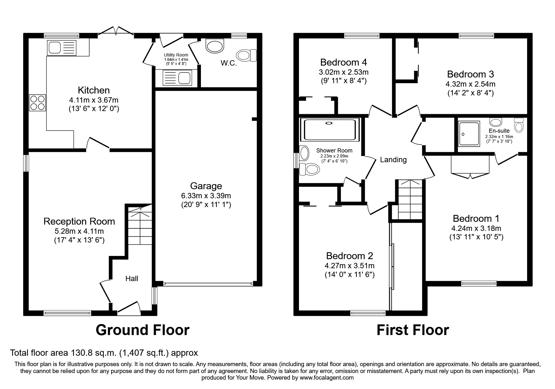 1, Barley Meadows, Wigton floorplan