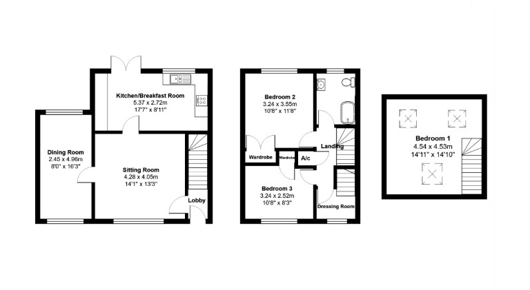 Ryegarth, Station Road Devon, Whimple floorplan
