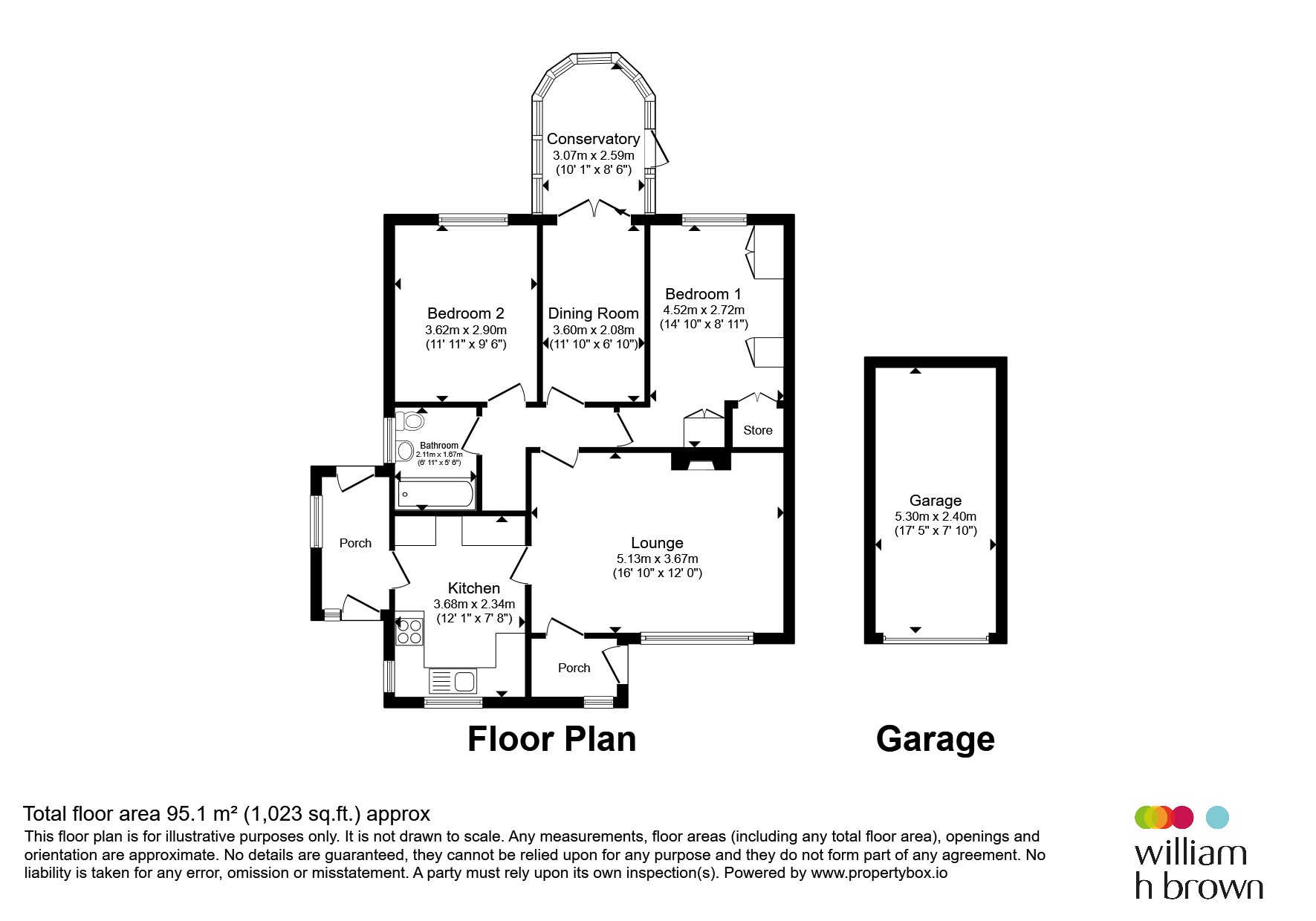 8, Rubens Walk, Lowestoft floorplan