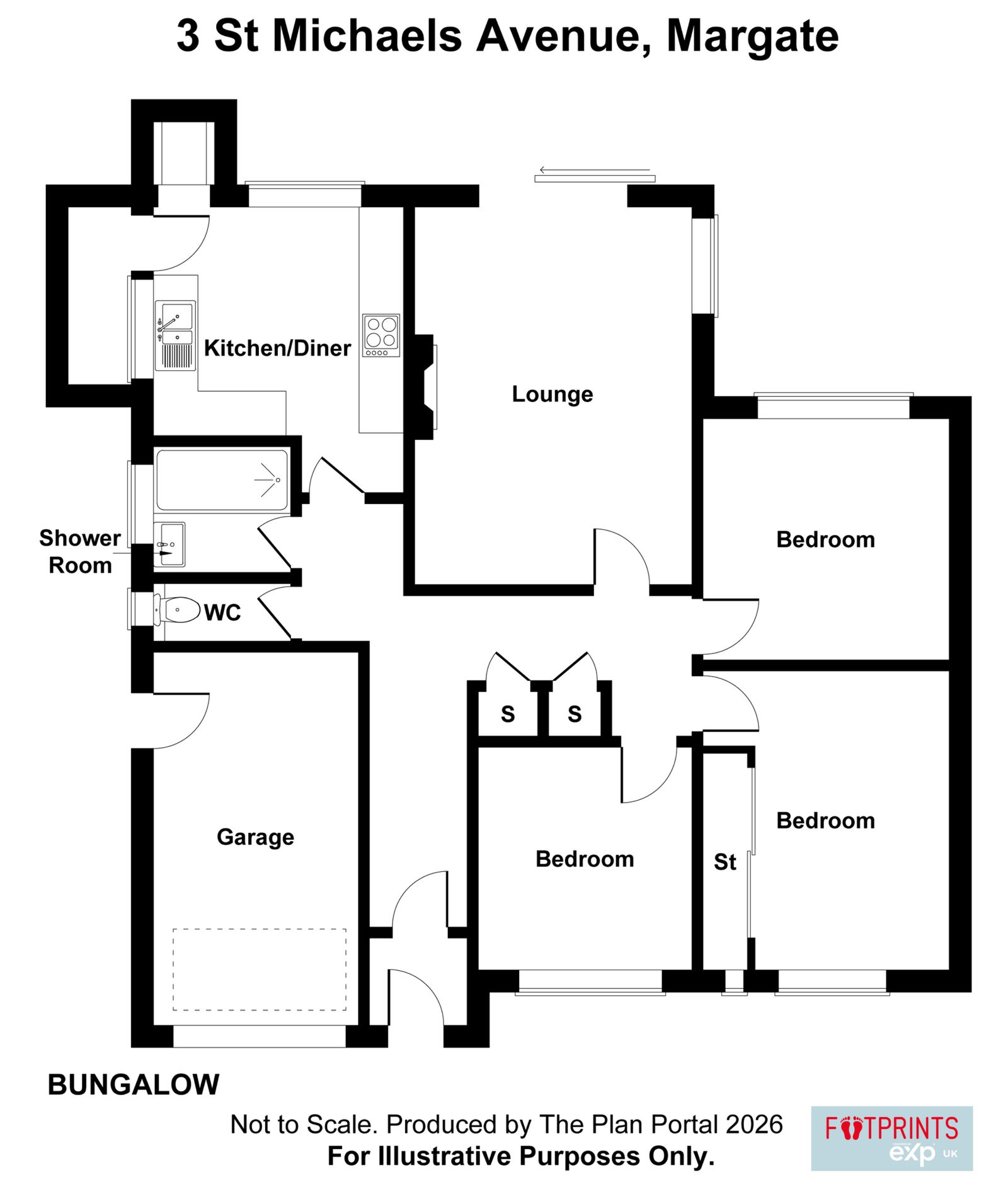 3, St. Michaels Avenue, Margate floorplan