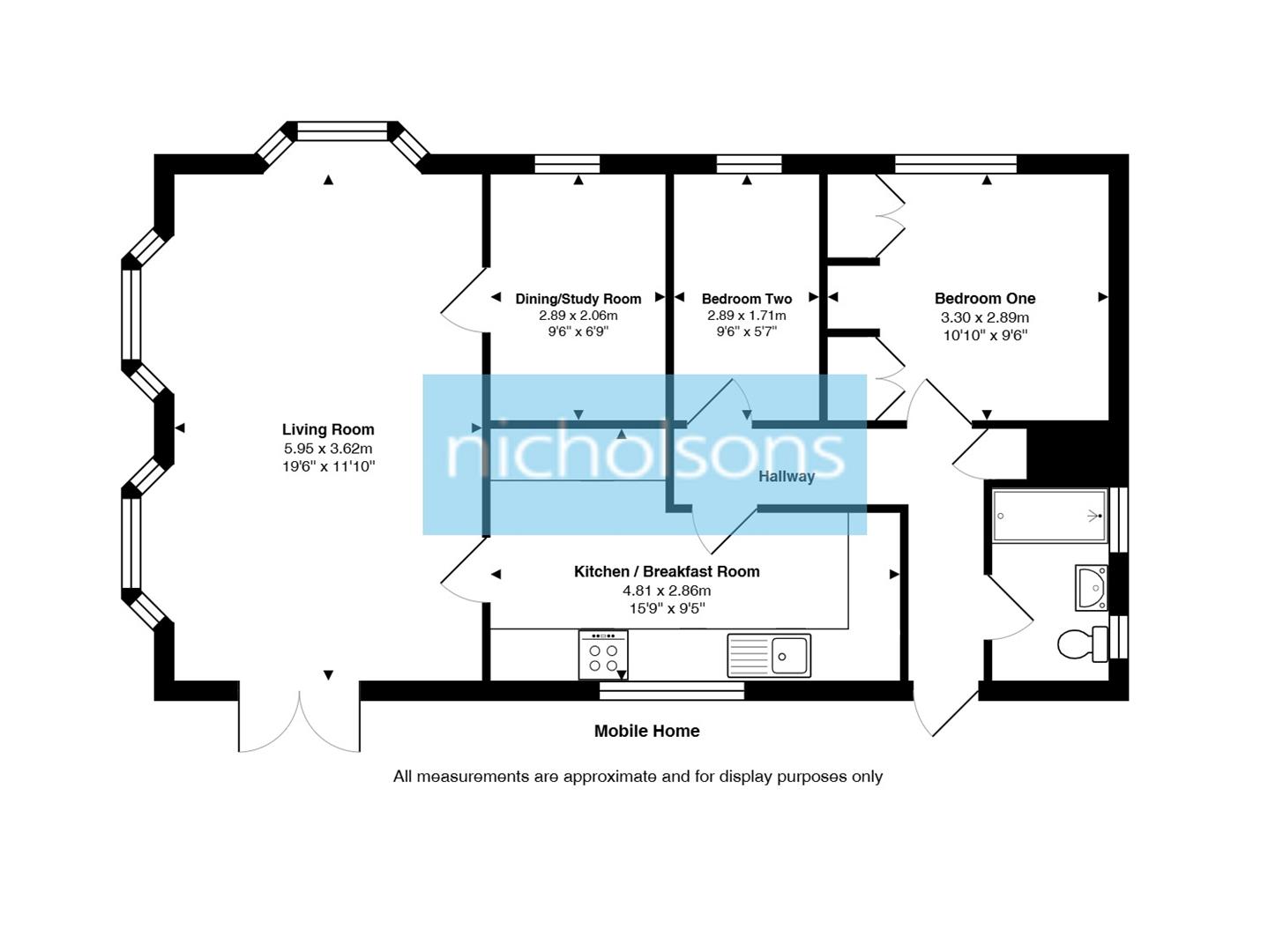 8 Rowan Dale, Grange Estate, Fleet floorplan