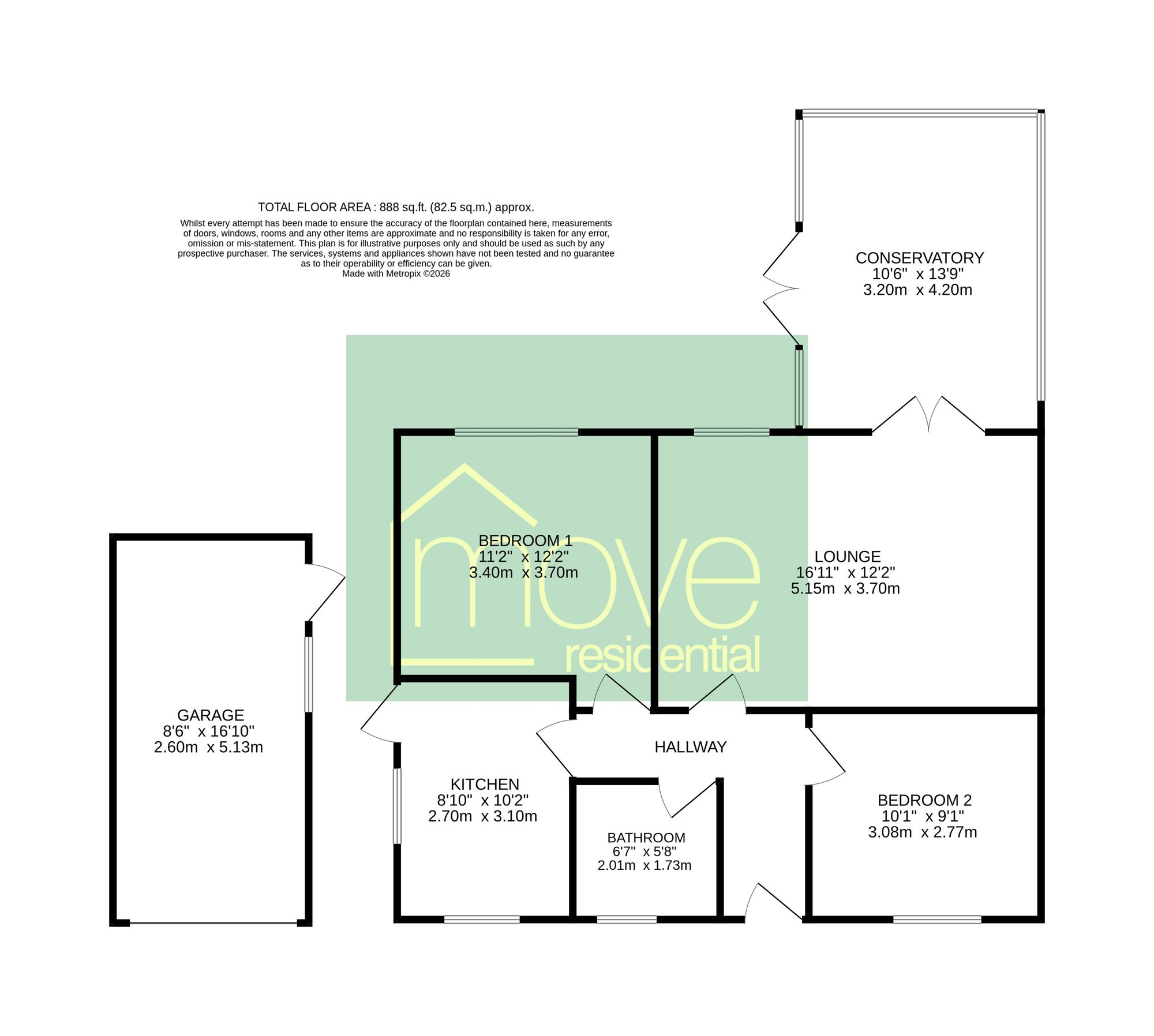 1 Laurelbanks, Wirral floorplan